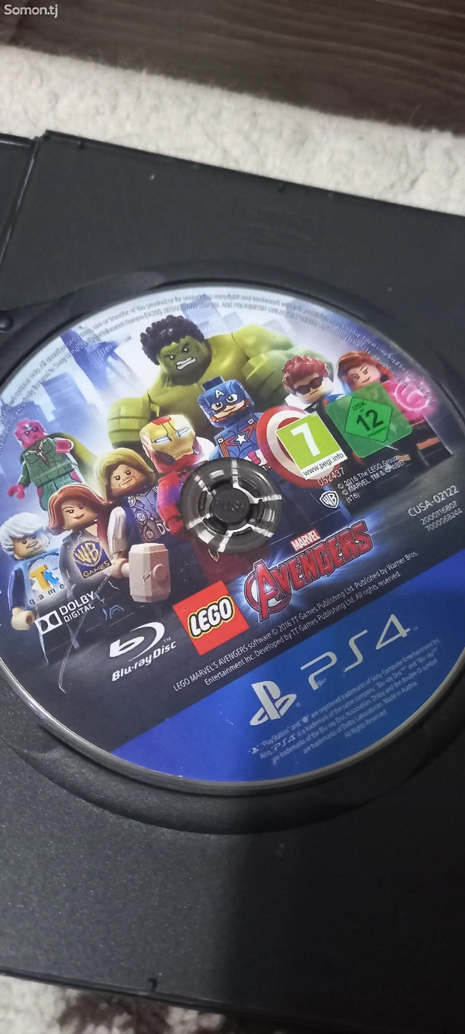 Игра Lego marvel для PS4