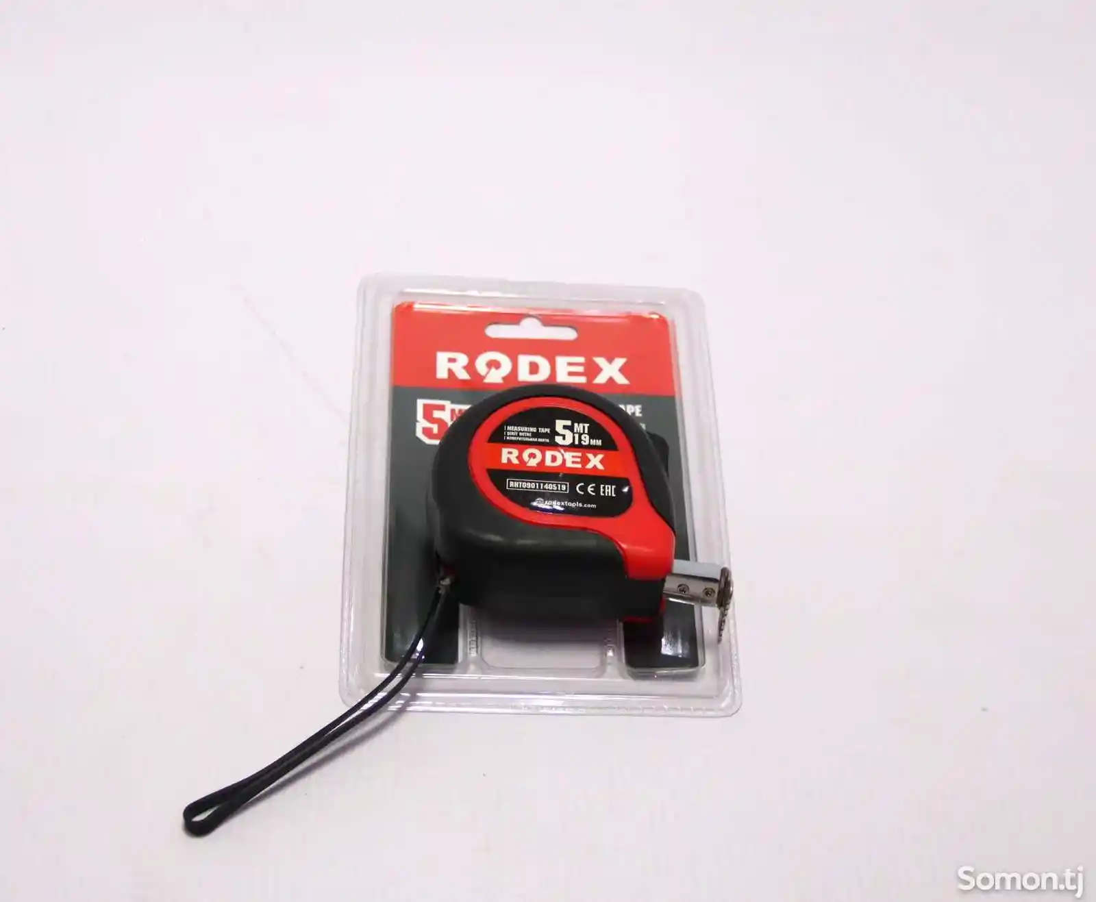 Рулетка Rodex 5m 19mm