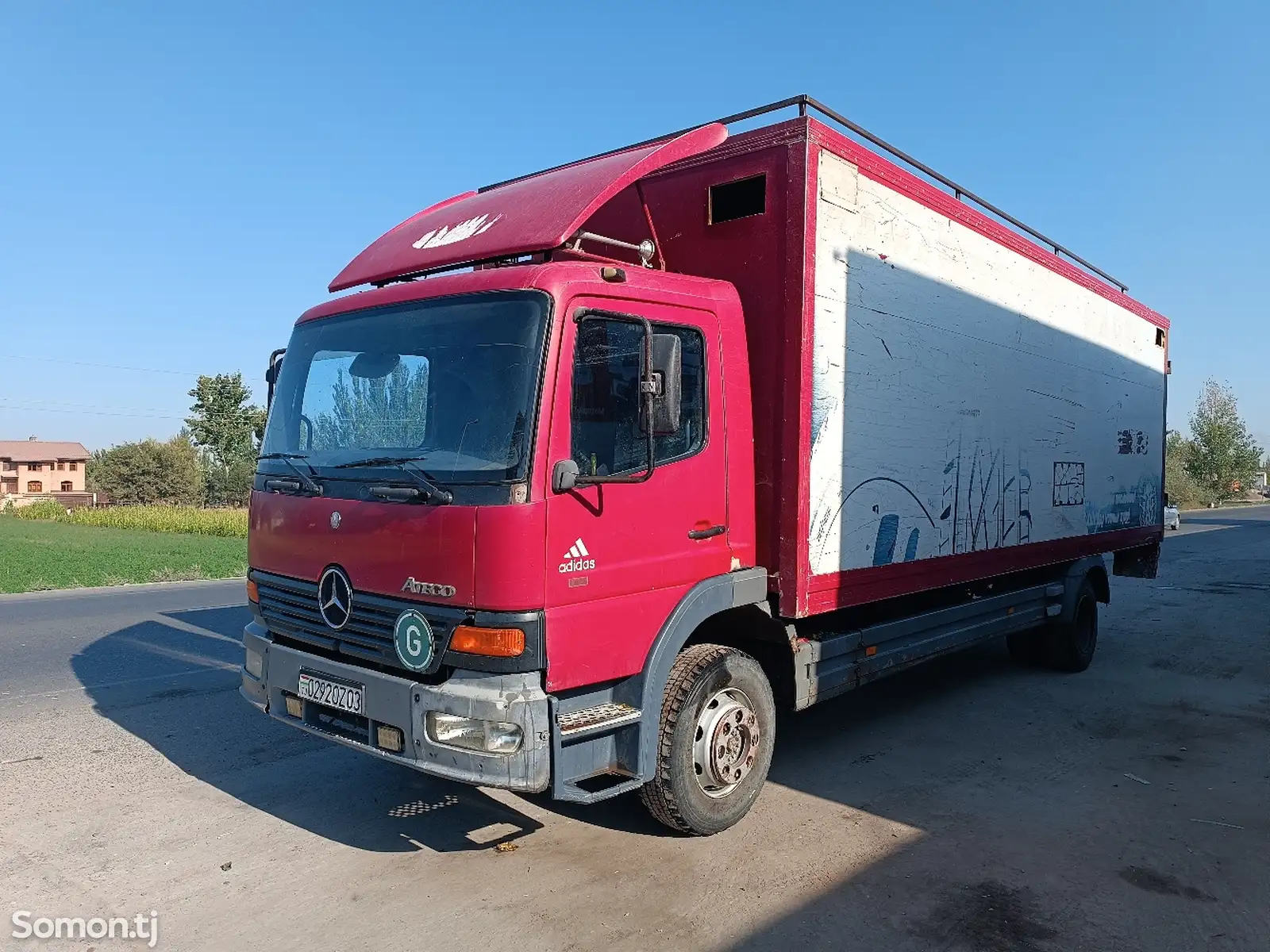 Бортовой грузовик Mercedes Benz Atego, 1218-1