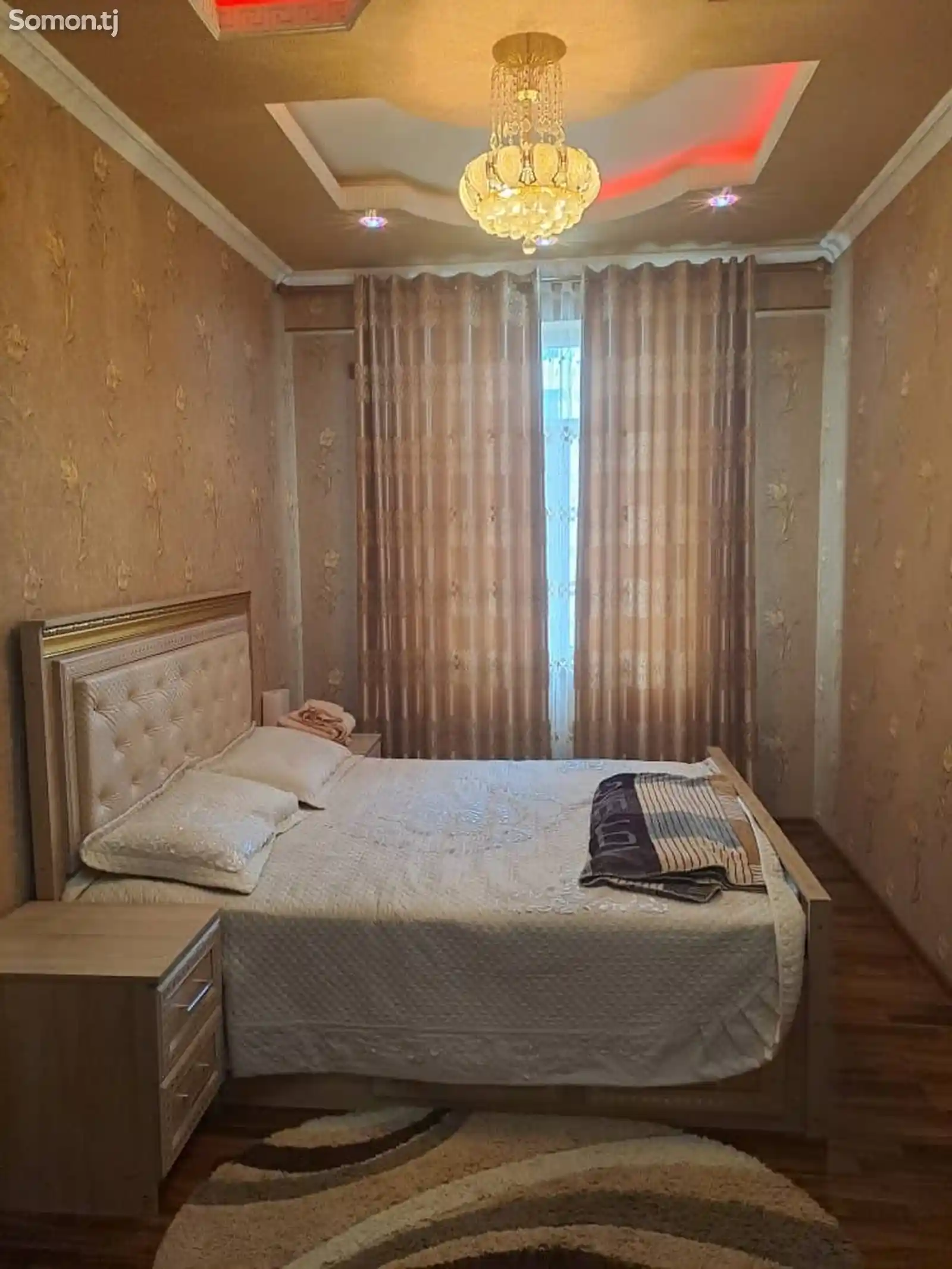 2-комн. квартира, 12 этаж, 80м², И. Сомони-1