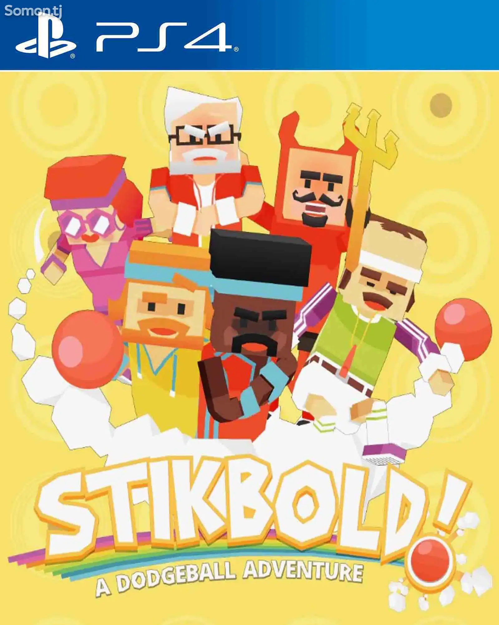 Игра Stikbold a dodgeball adventure для PS-4 / 5.05 / 6.72 / 9.00 / 11.00 /-1