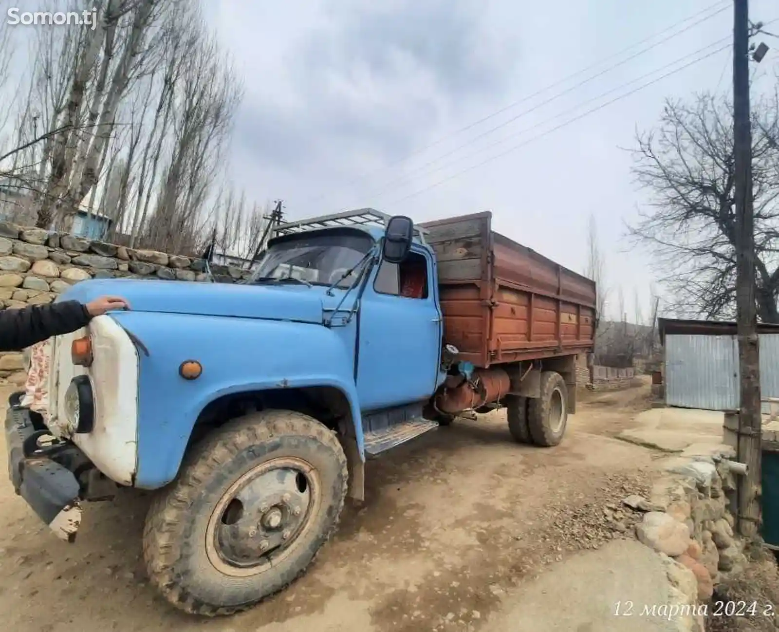 Бортовой грузовик Газ 53, 1985-2