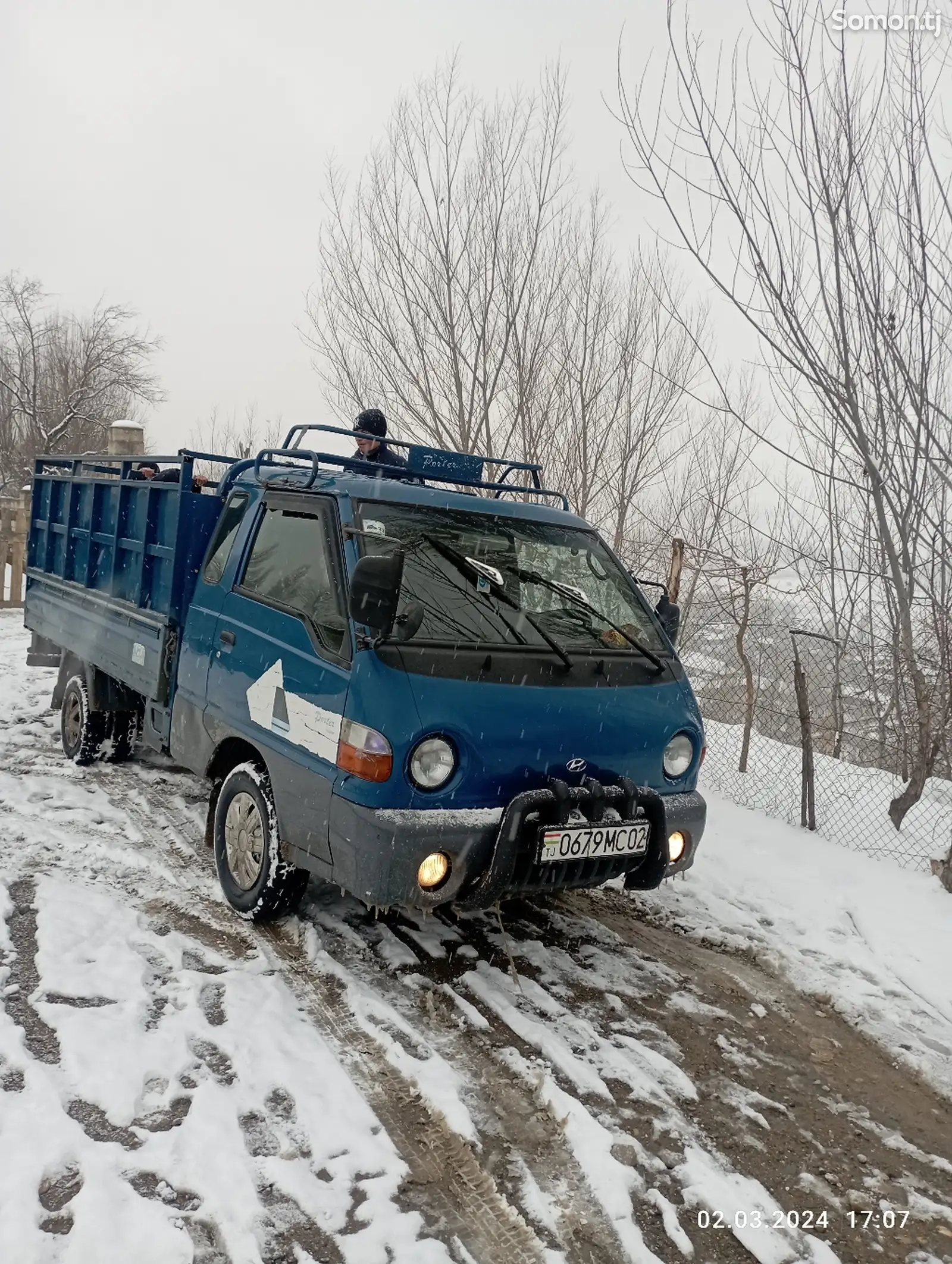 Бортовой автомобиль Hyundai Porter, 2001-1