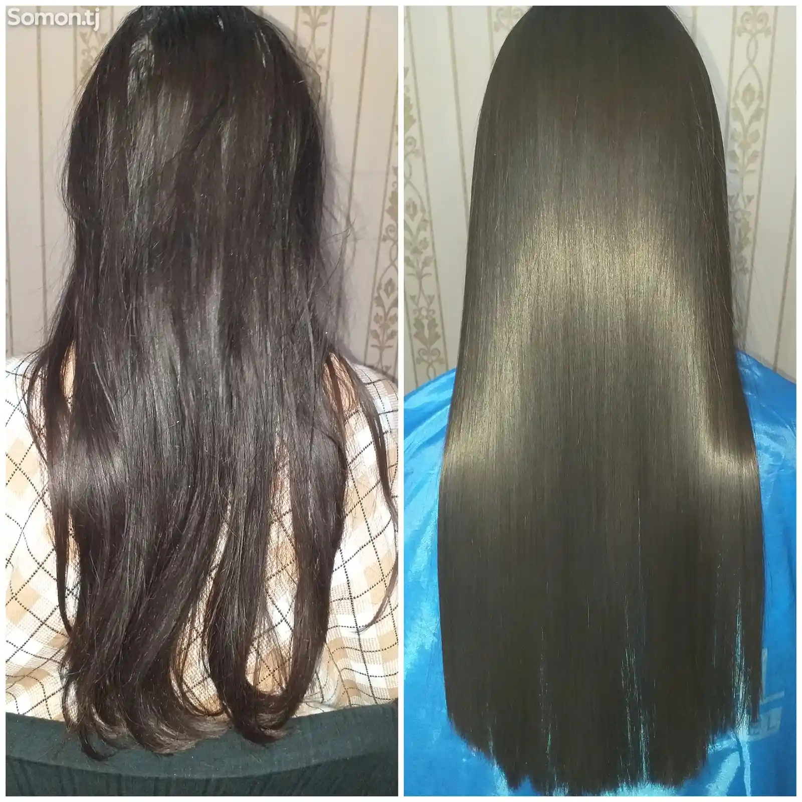 Кератиновое выпрямление волос-3