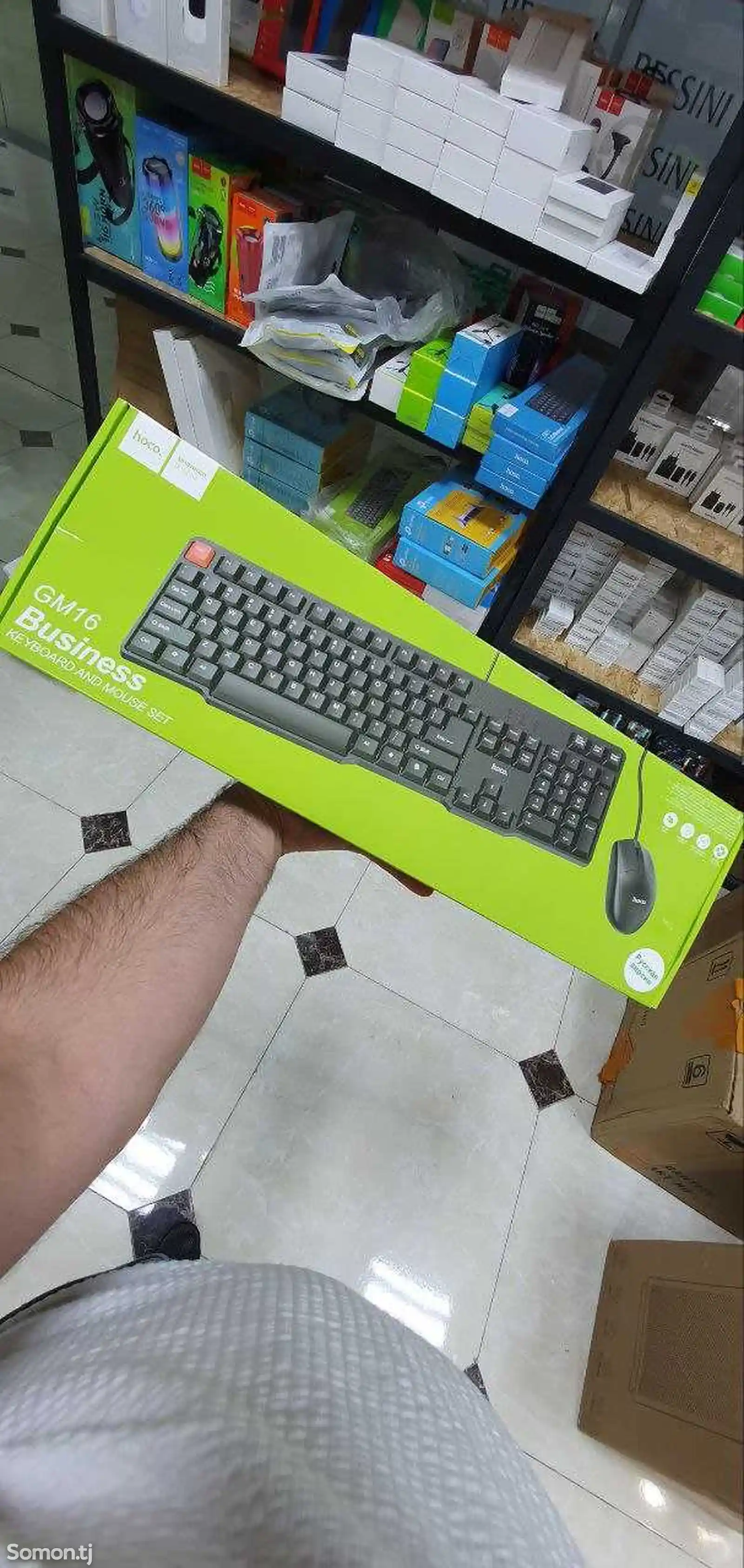 Клавиатура и мышь Hoco-1