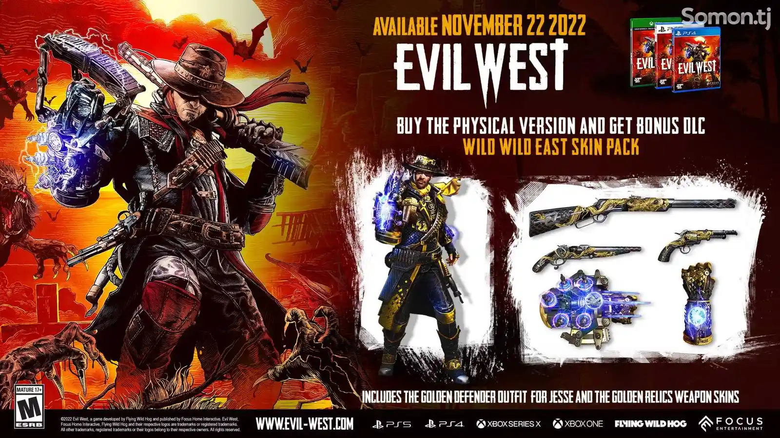Игра Evil West для Sony PS4-2