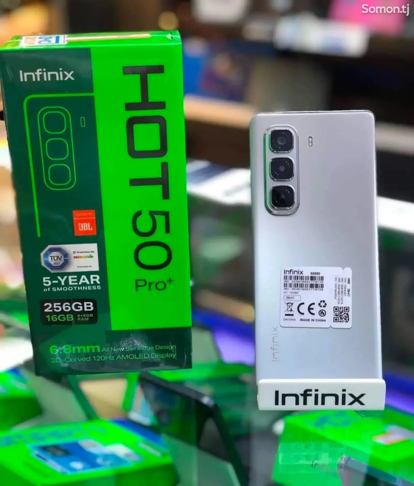 Infinix Hot 50 pro plus 8+8/256gb titanium-1