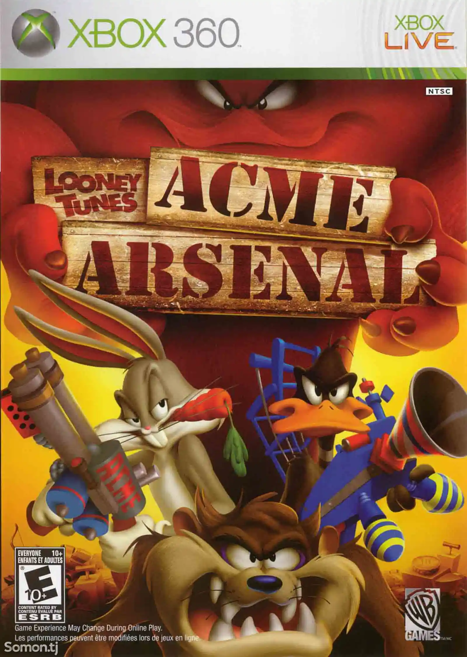 Игра Looney tunes acme arsenal для прошитых Xbox 360