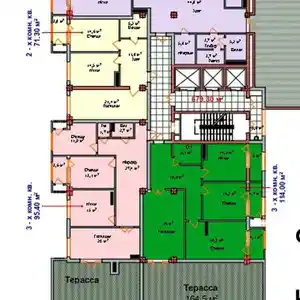 2-комн. квартира, 17 этаж, 71 м², Шоҳмансур, Скорая