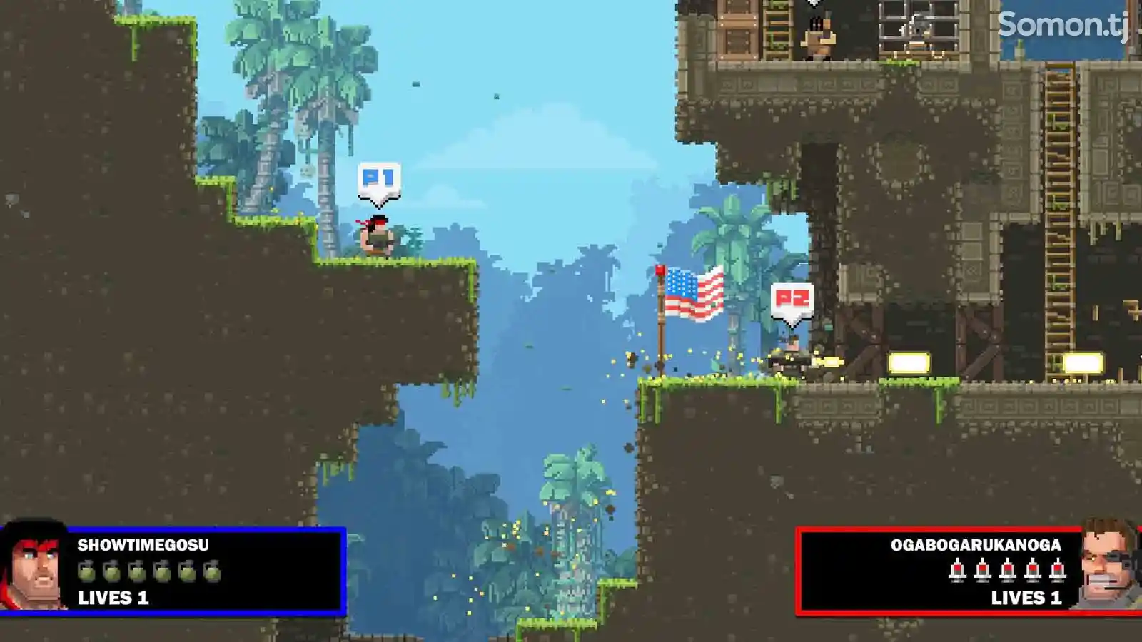 Игра Broforce для PS-4 / 5.05 / 6.72 / 7.02 / 7.55 / 9.00 / 11.00 /-2