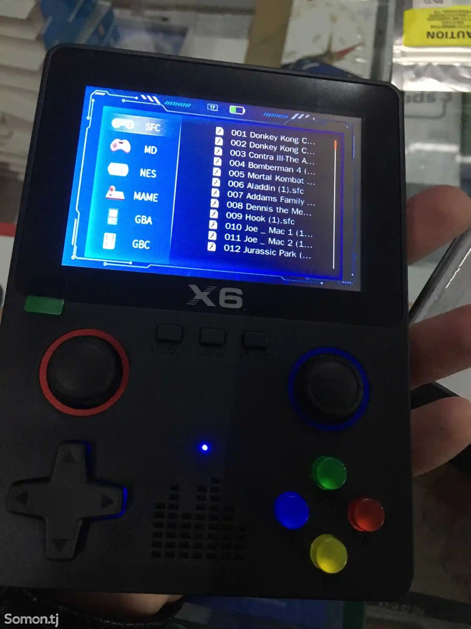 Портативная игровая консоль X6-8
