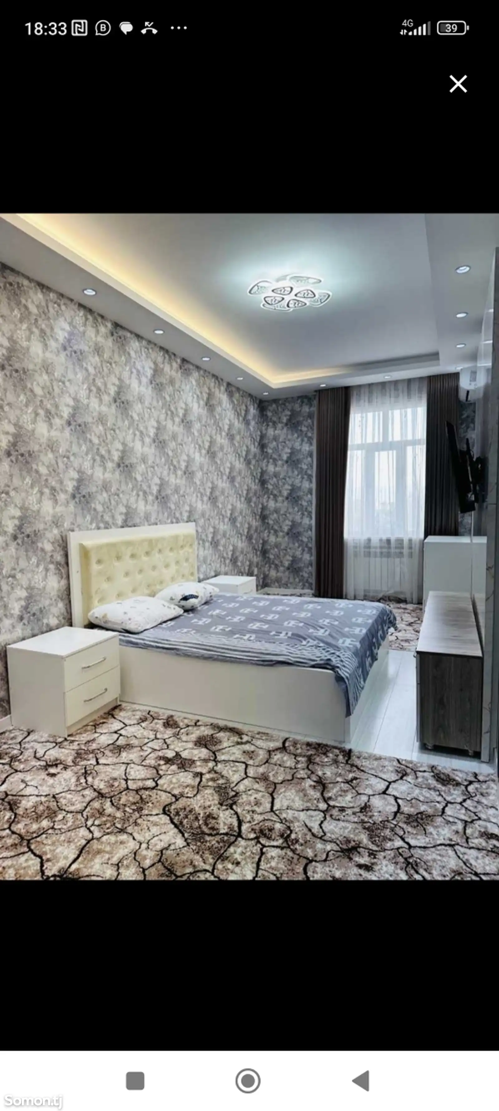 2-комн. квартира, 10 этаж, 55м², И.Сомони-1