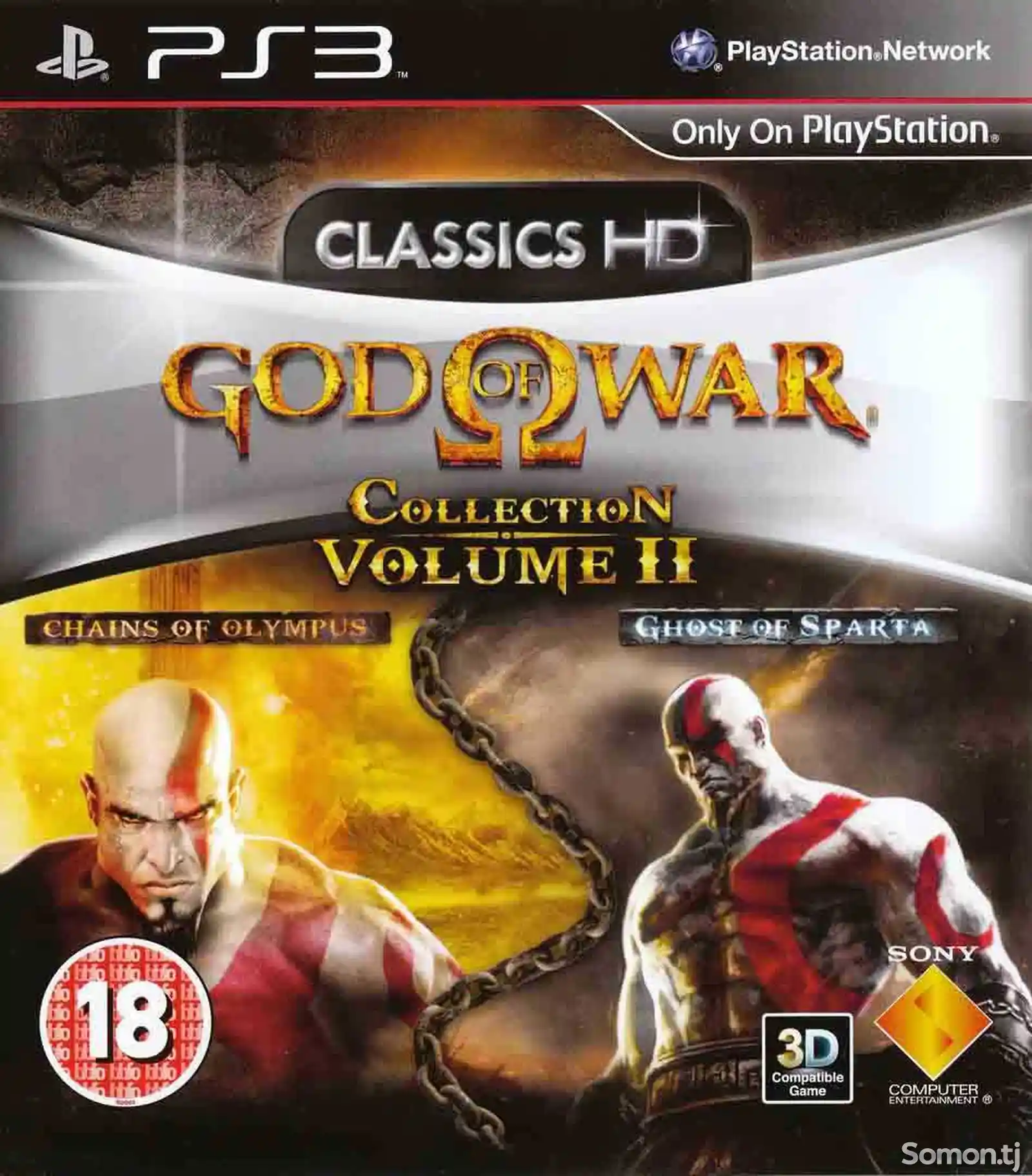 Игра Of war Collection Volume на всех моделей Play Station-3