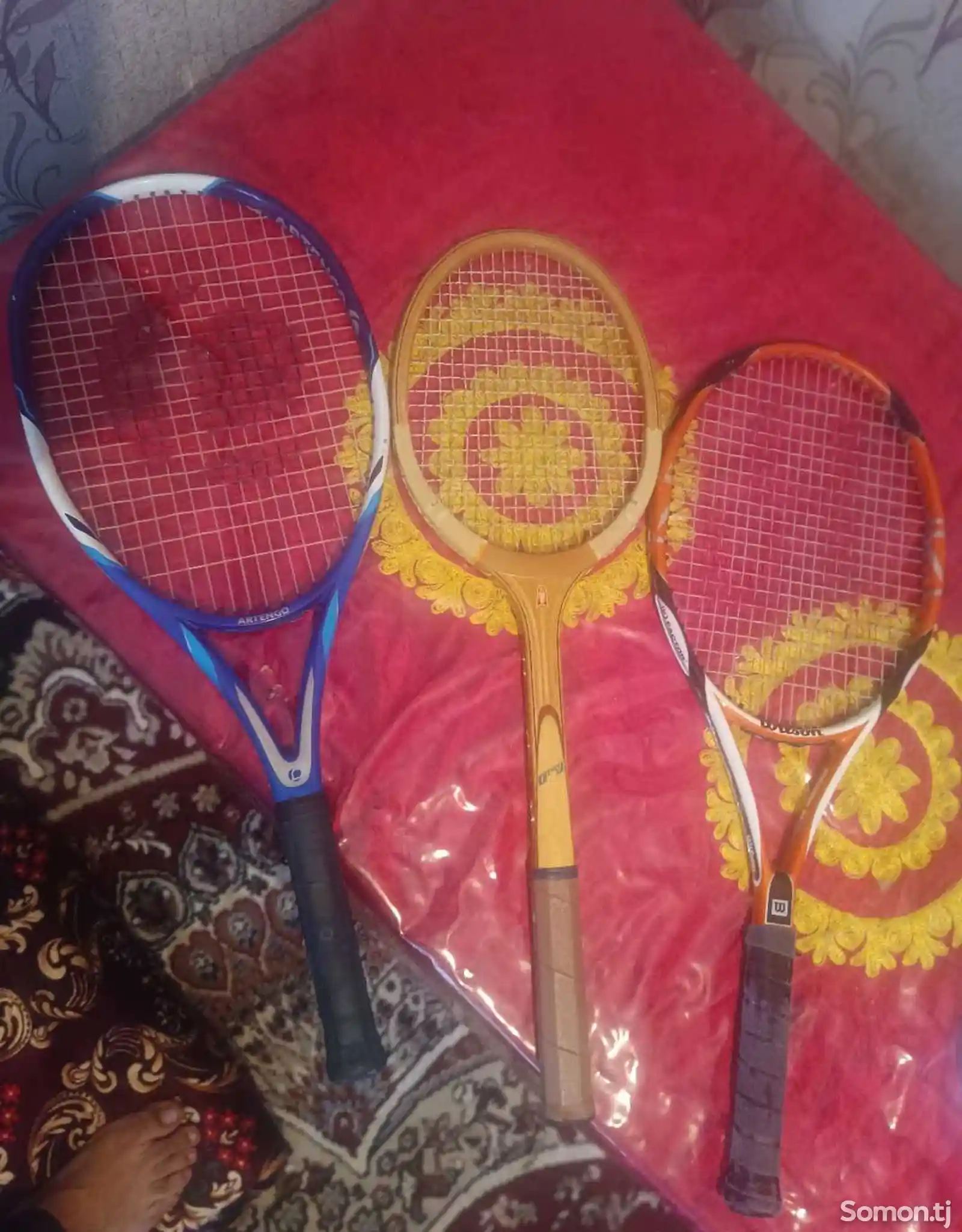 Теннисные ракетки с сумкой-3