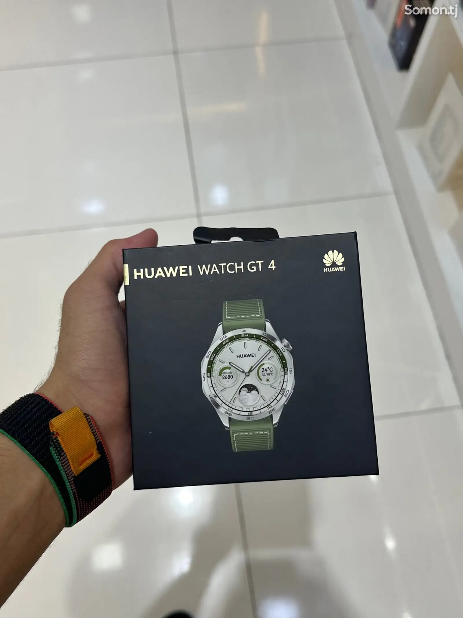 Смарт часы Huawei watch gt 4 46mm green-2