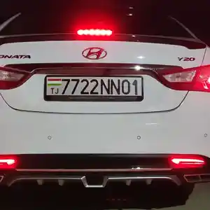 Задние противотуманные фонари от Hyundai sonata 2010-2014