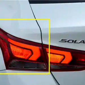 Фонарь задний левый Hyundai Accent Solaris 2017