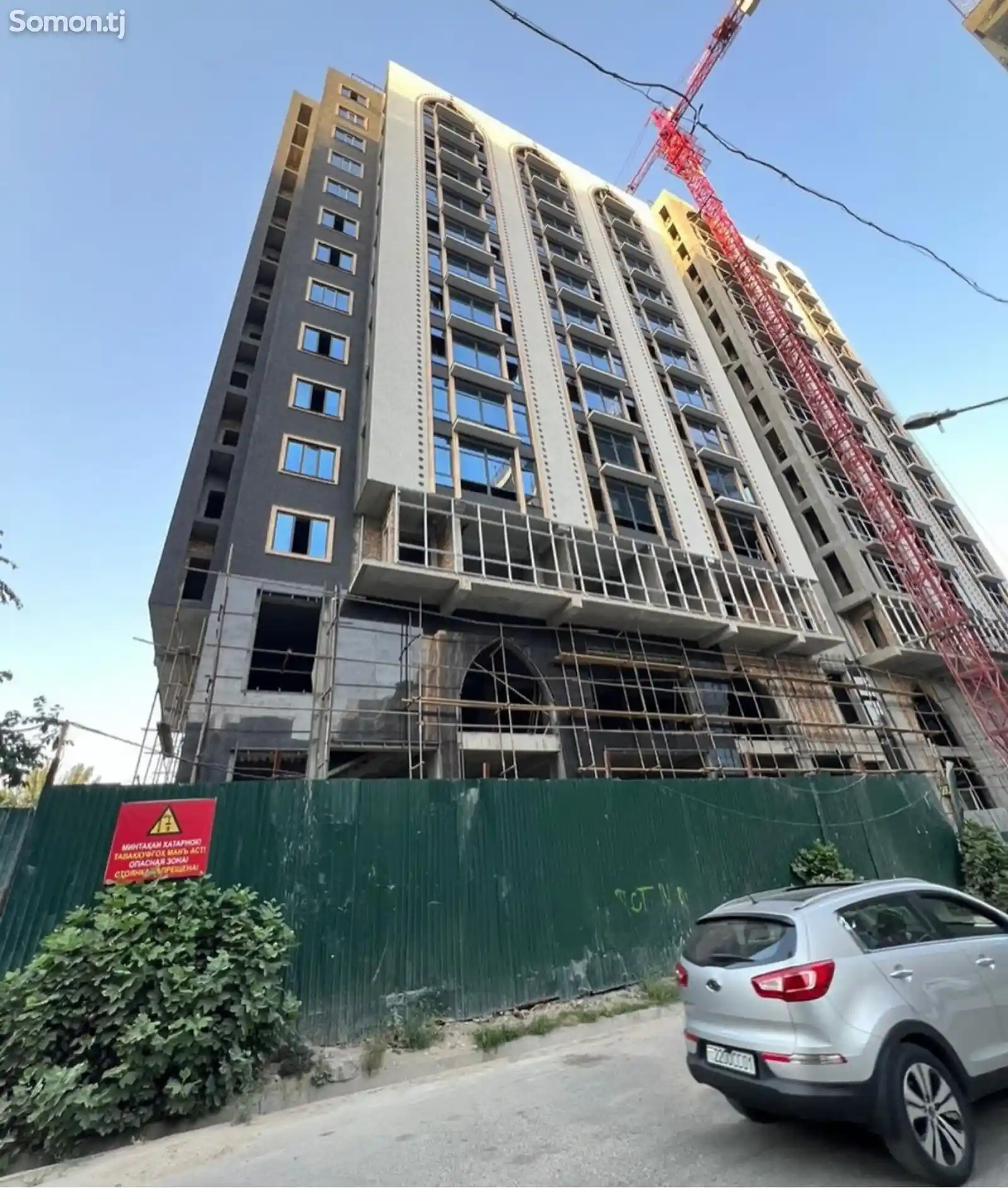 3-комн. квартира, 8 этаж, 123 м², Шохмансур-1