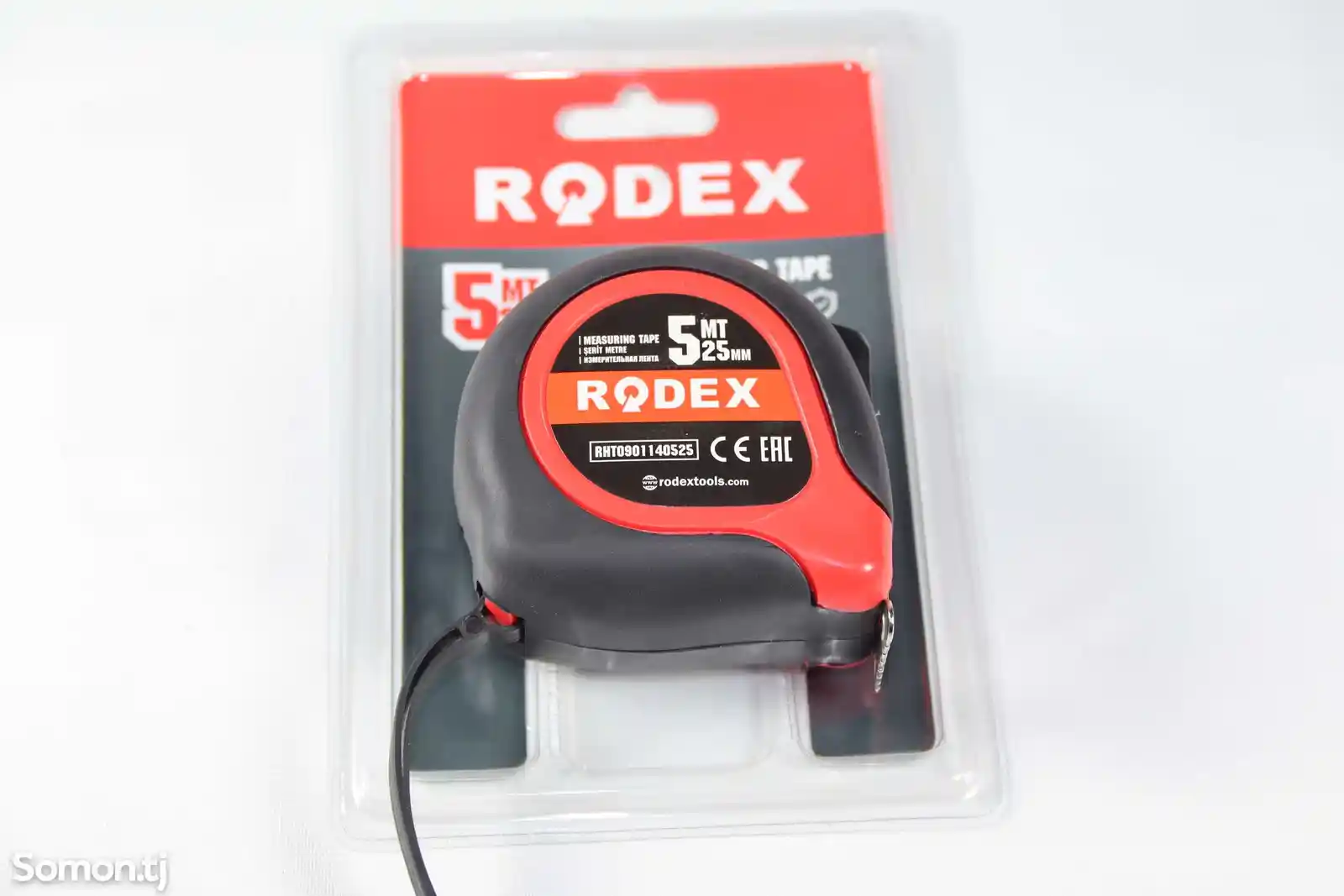 Рулетка Rodex 5м/25мм RHT0901140525