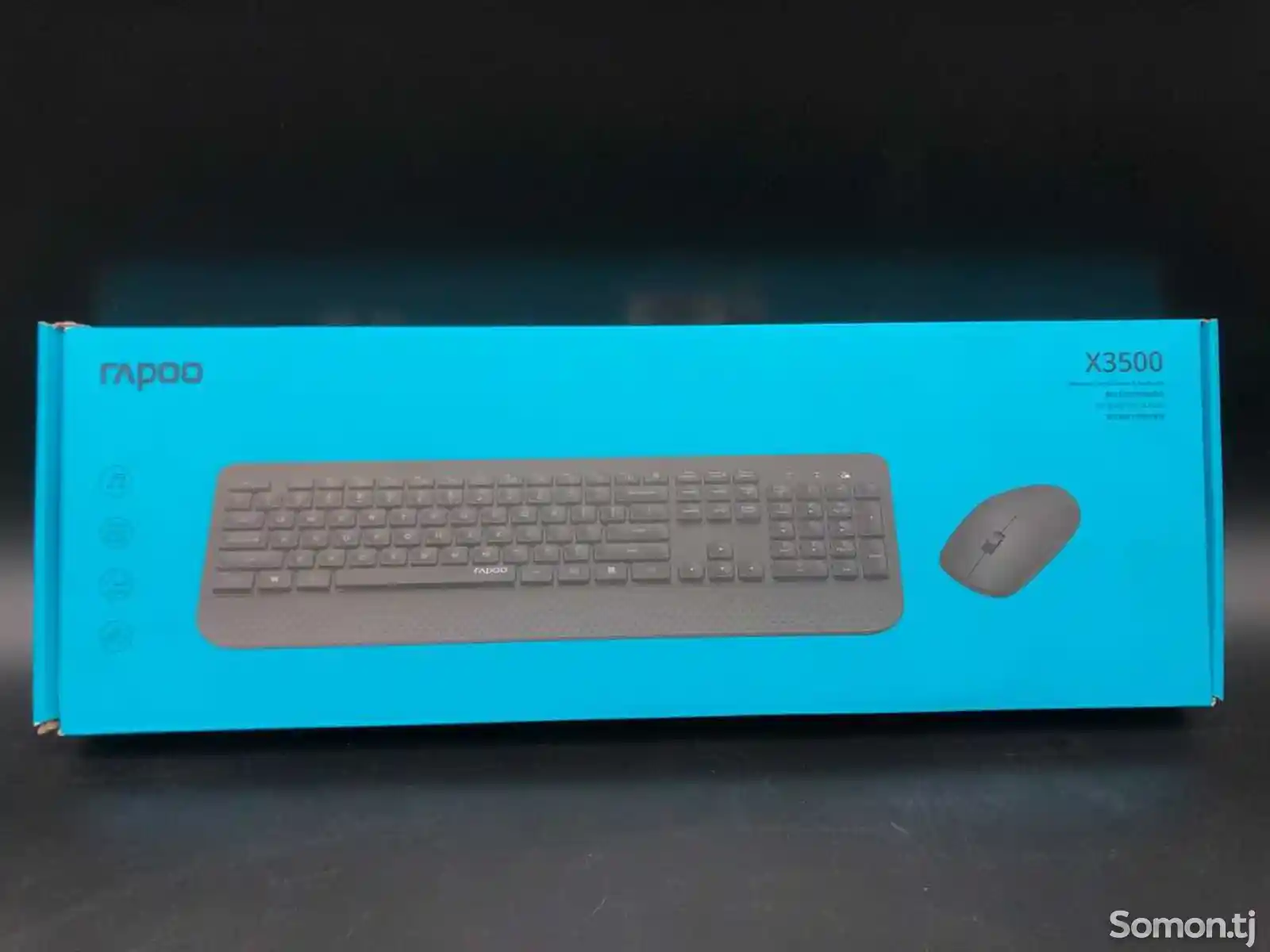 Беспроводная клавиатура и мышка Rapoo x3500-5