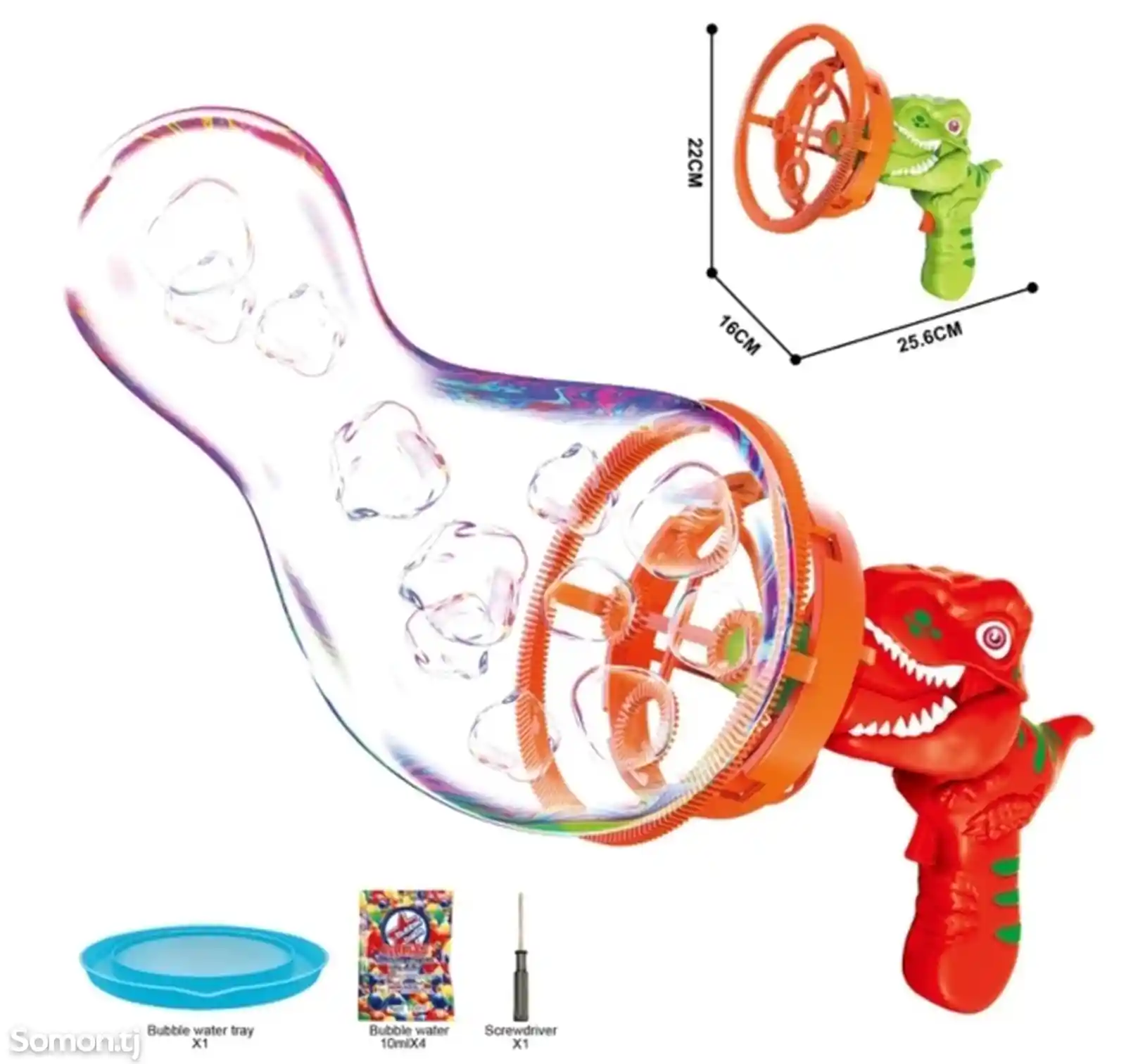 Игрушка Electric Dino Bubble Gun-2024 На Заказ-4