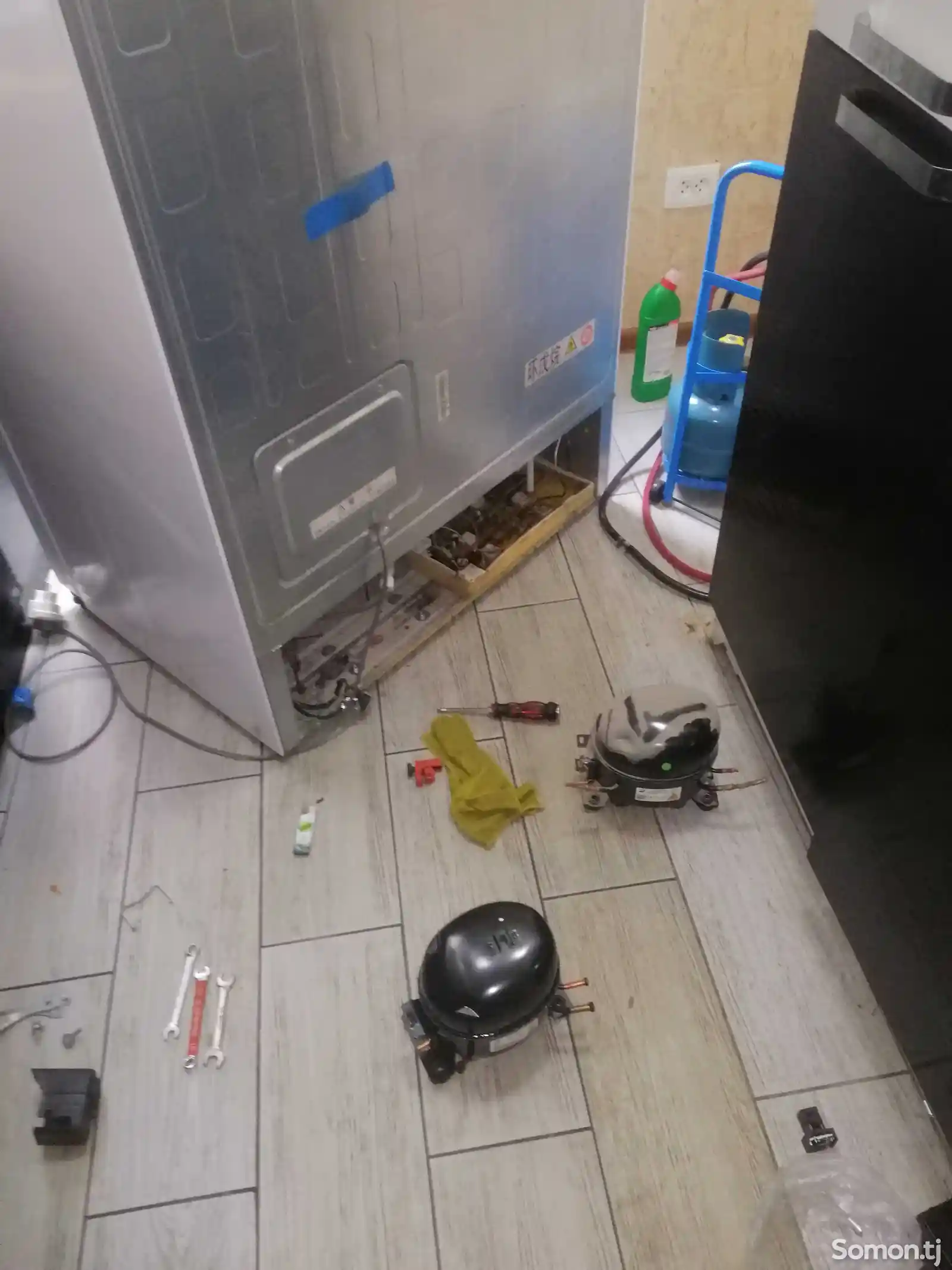 Ремонт и заправка холодильника-3