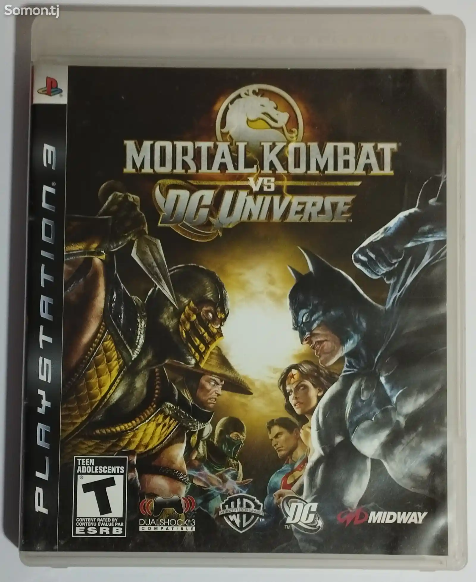 Игра Mortal Kombat vs. DC Universe для ps3