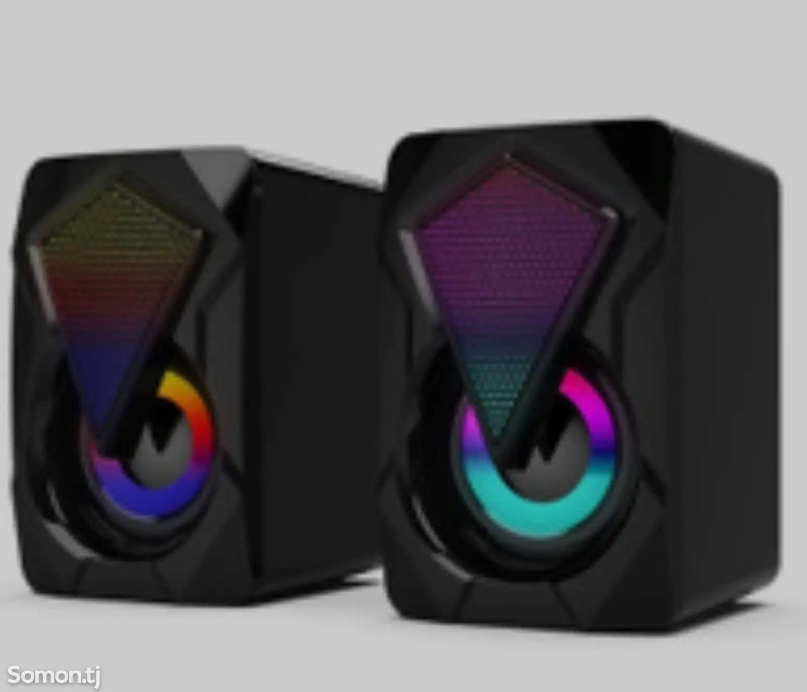 Leerfei E-1046 Mini RGB Speaker for PC Laptop Gming Computer USB Speaker