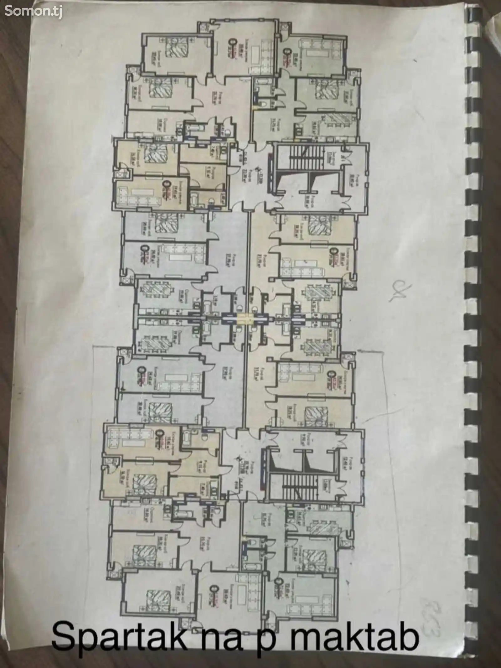 2-комн. квартира, 13 этаж, 76 м², И. Сомони-3