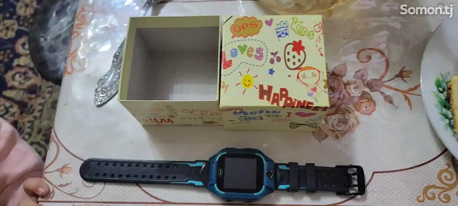 Детские умные часы TM-6 с GPS трекером-1
