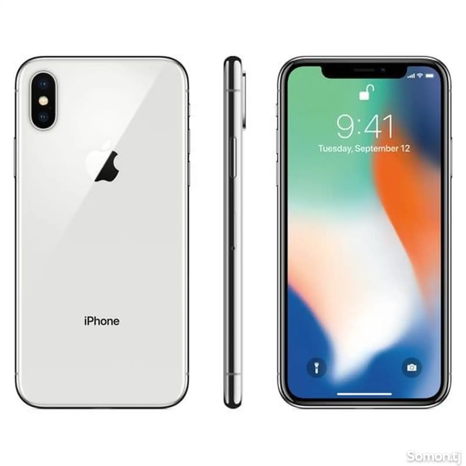 Apple iPhone X, 256 gb, Silver-2