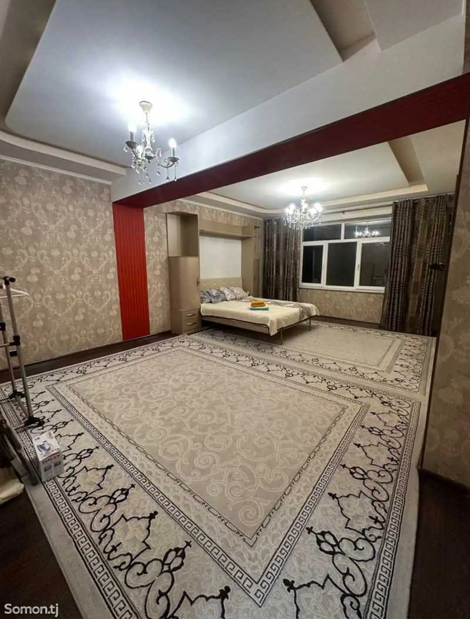 2-комн. квартира, 7 этаж, 74м², Сомони-1