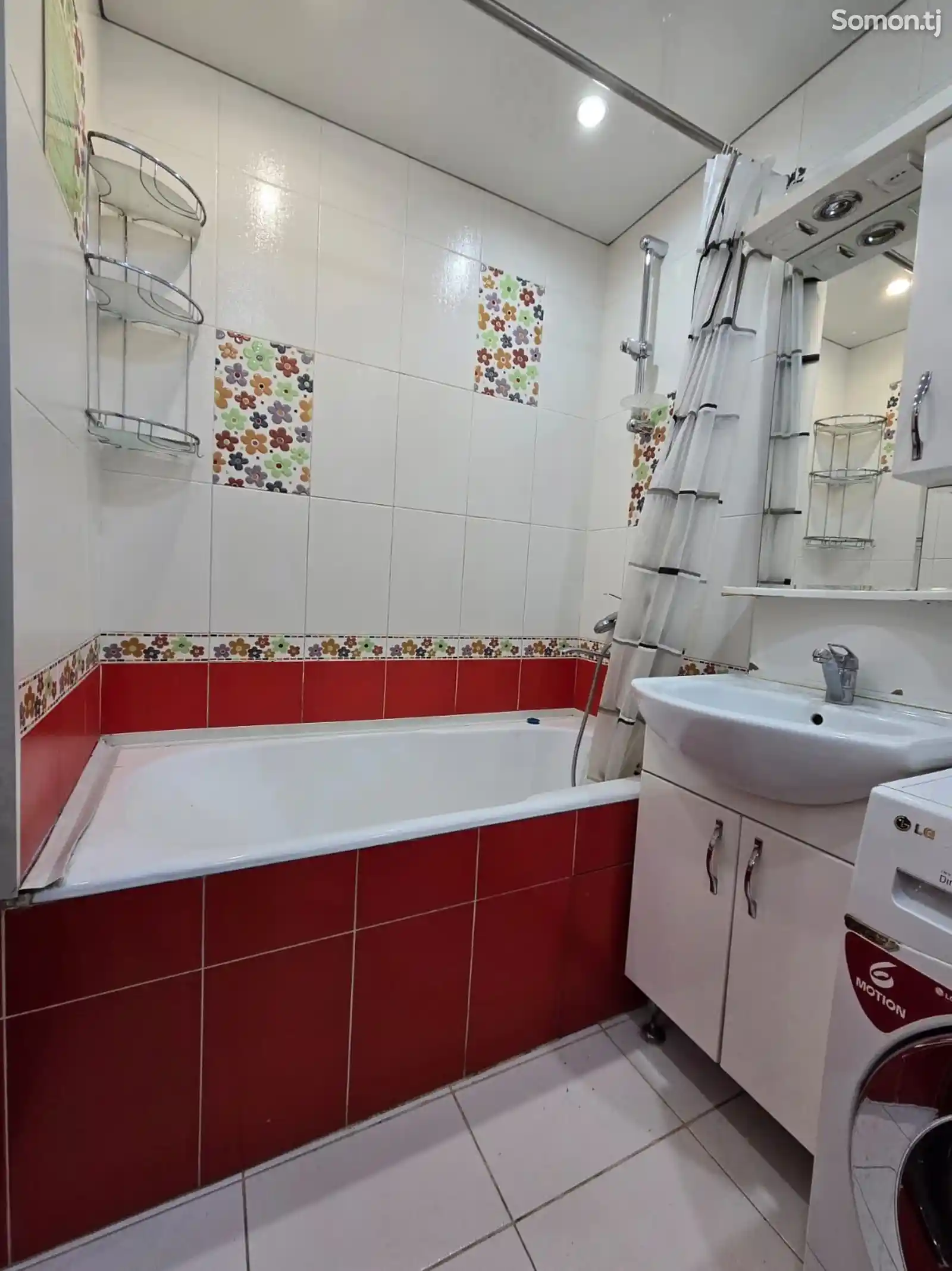 3-комн. квартира, 5 этаж, 70м², Сомони-8