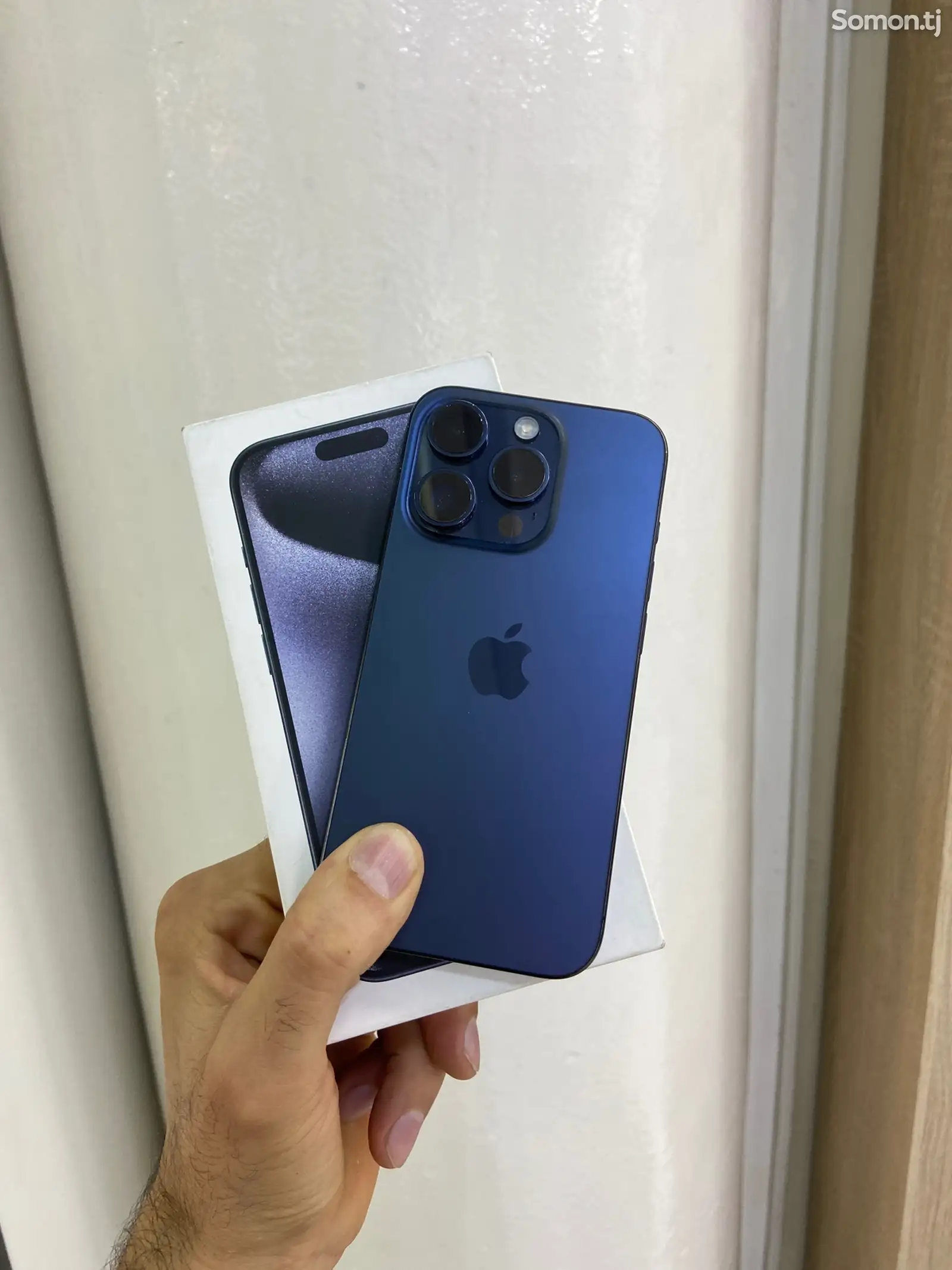 Apple iPhone 15 Pro, 256 gb, Blue Titanium-1