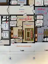 1-комн. квартира, 11 этаж, 47 м², Кольцевая Профсоюза-2