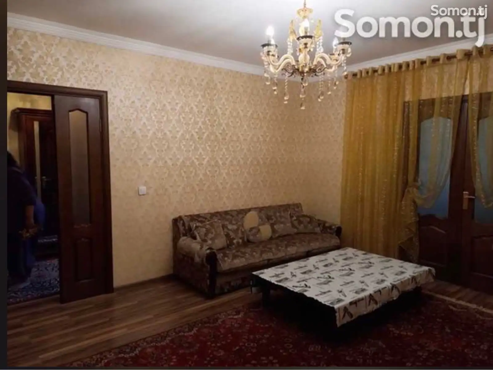 3-комн. квартира, 2 этаж, 80м²,  Сомони-1