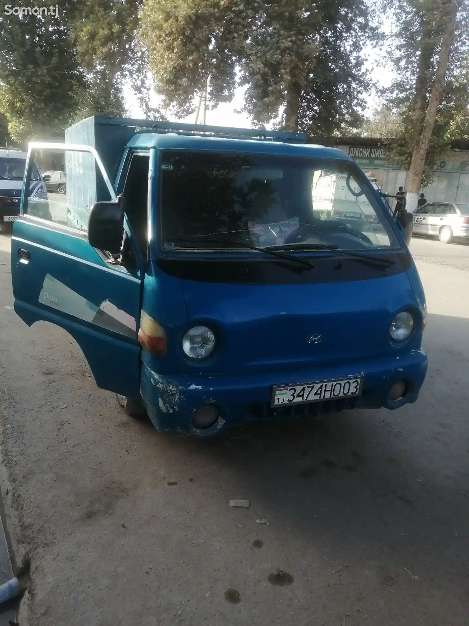 Бортовой автомобиль Hyundai Porter, 1999-2