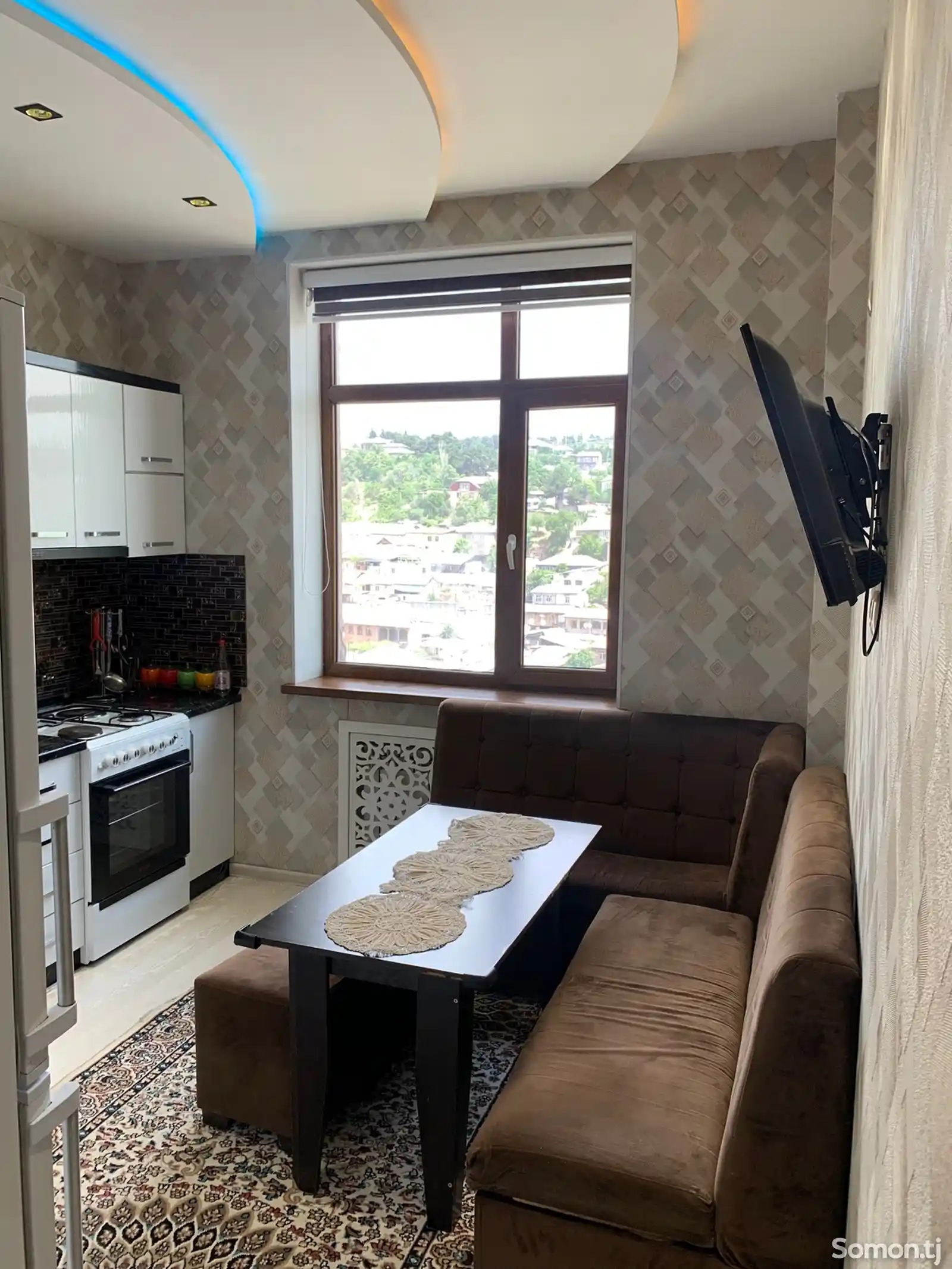 3-комн. квартира, 10 этаж, 97 м², Шохмансур-4