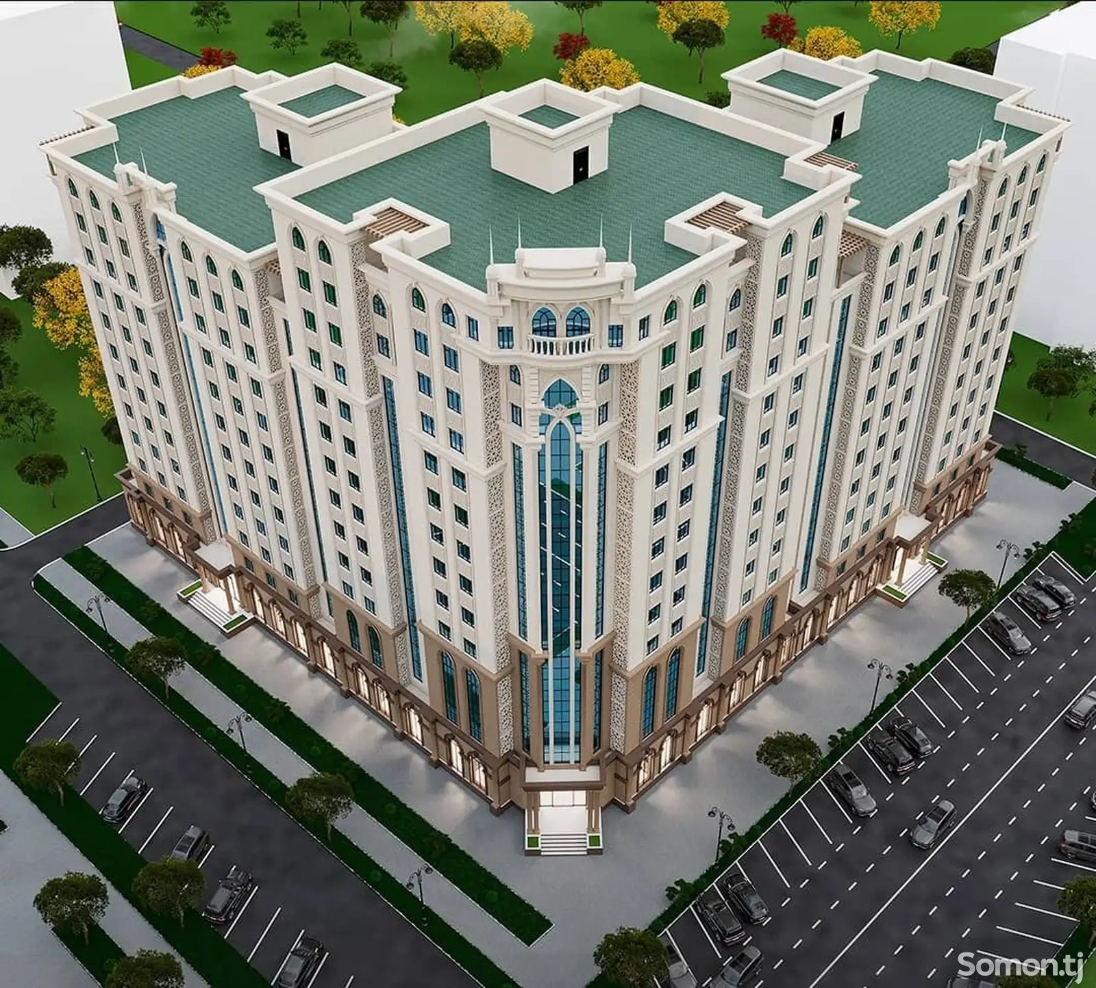 1-комн. квартира, 7 этаж, 71 м², Ориентир кафе Диёр/Альфемо-1