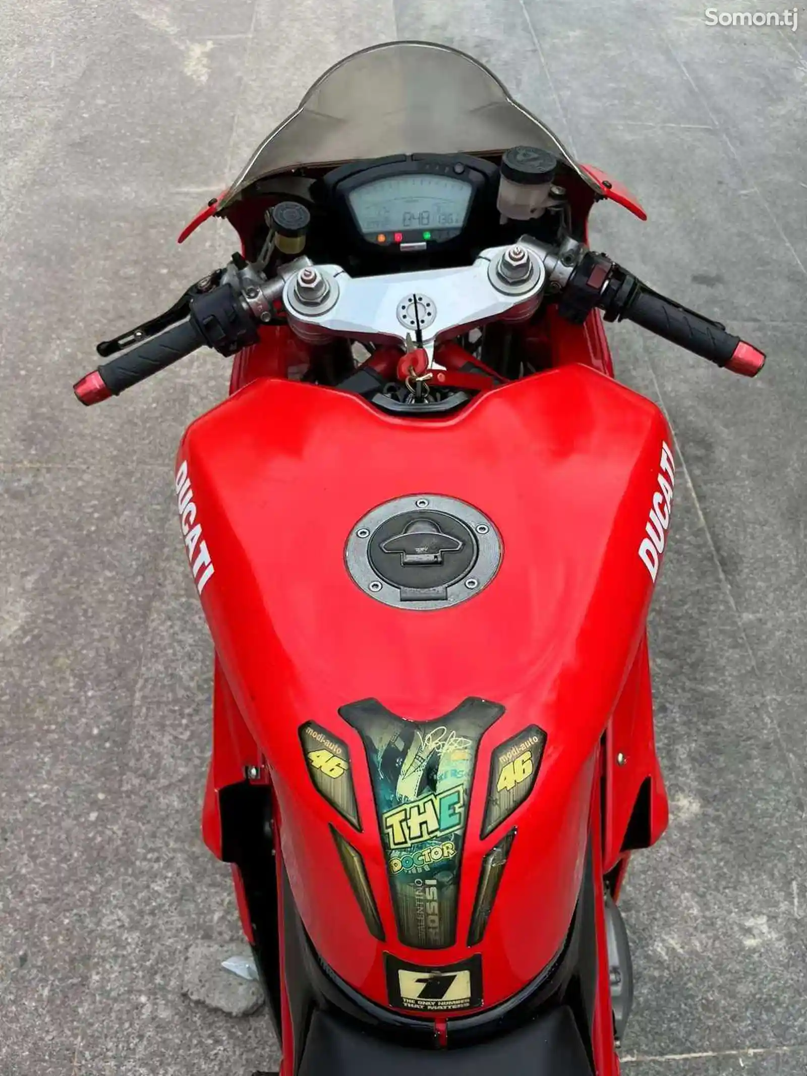 Мотоцикл Ducati 848cc на заказ-9
