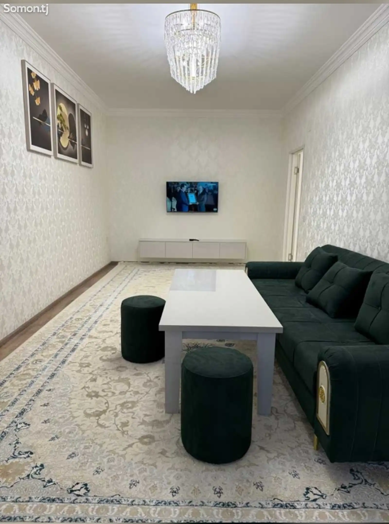 3-комн. квартира, 9 этаж, 107м², Шохмансур-1