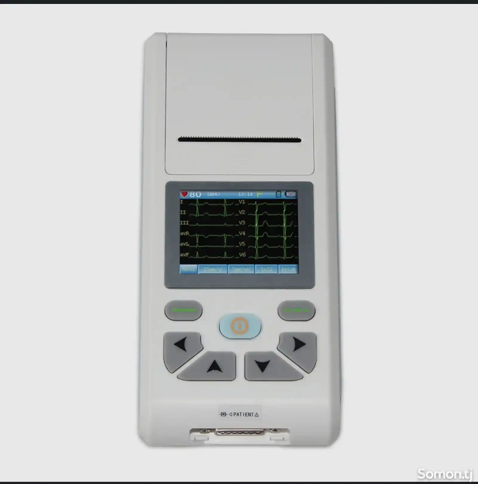 Электрокардиограф ECG90A цифровой 3-канальный сенсорный экран-1