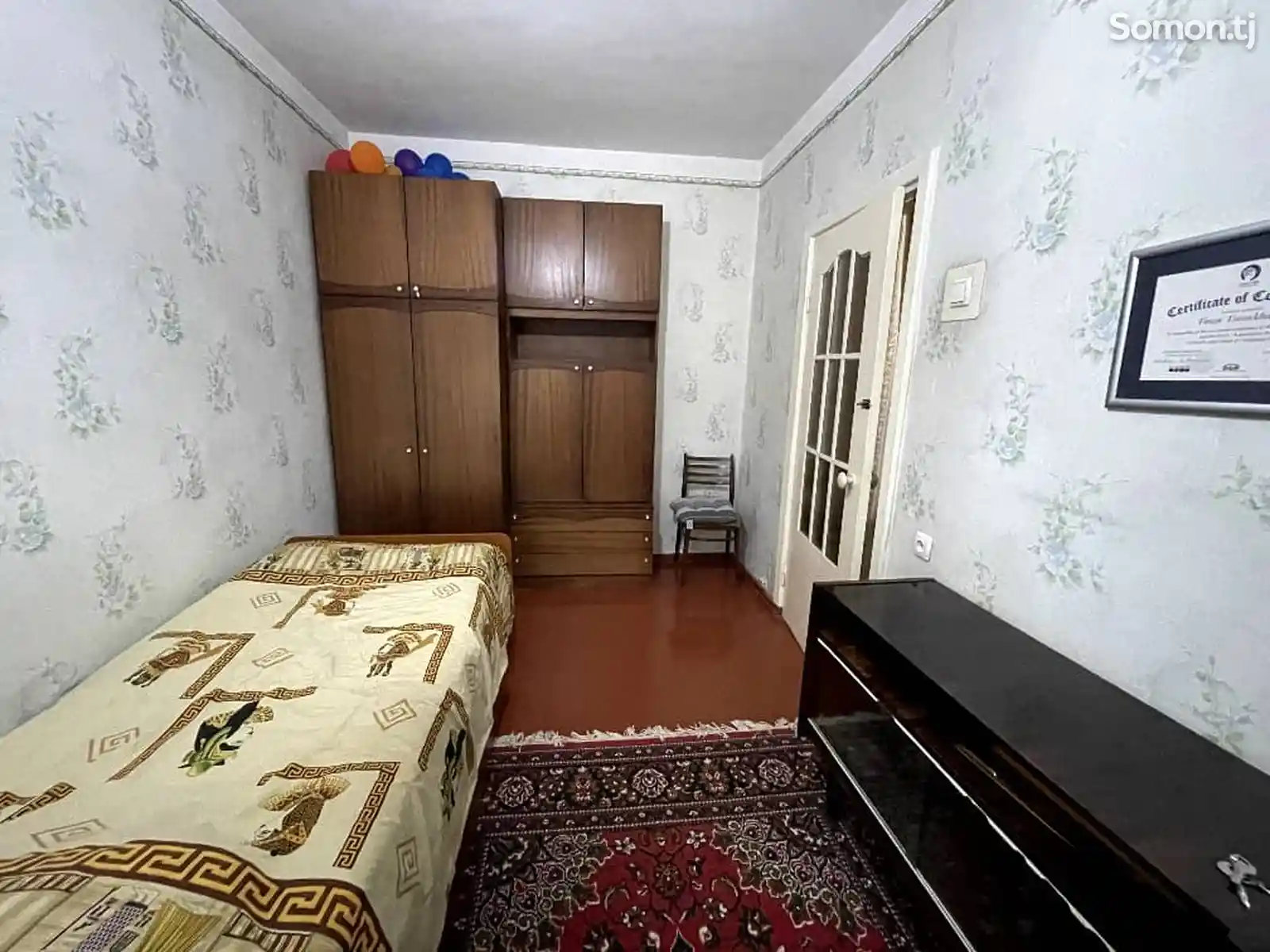 3-комн. квартира, 3 этаж, 59 м², И. Сомони-3