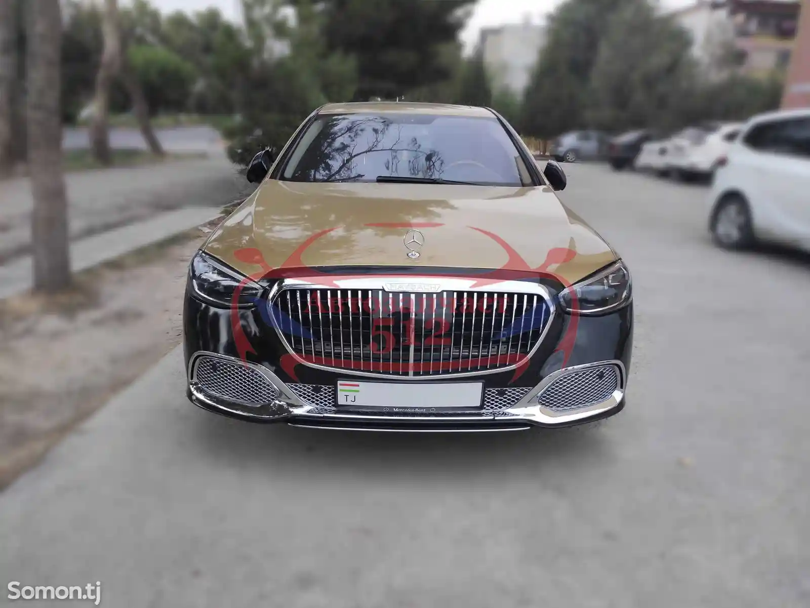 Обвес W223 на Mercedes S-Class W221 2006-6