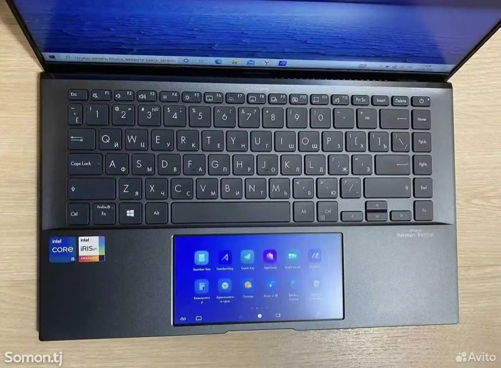 Ноутбук Asus ZenBook UX435 i5/8/512/Iris XE/ScreenPad-5