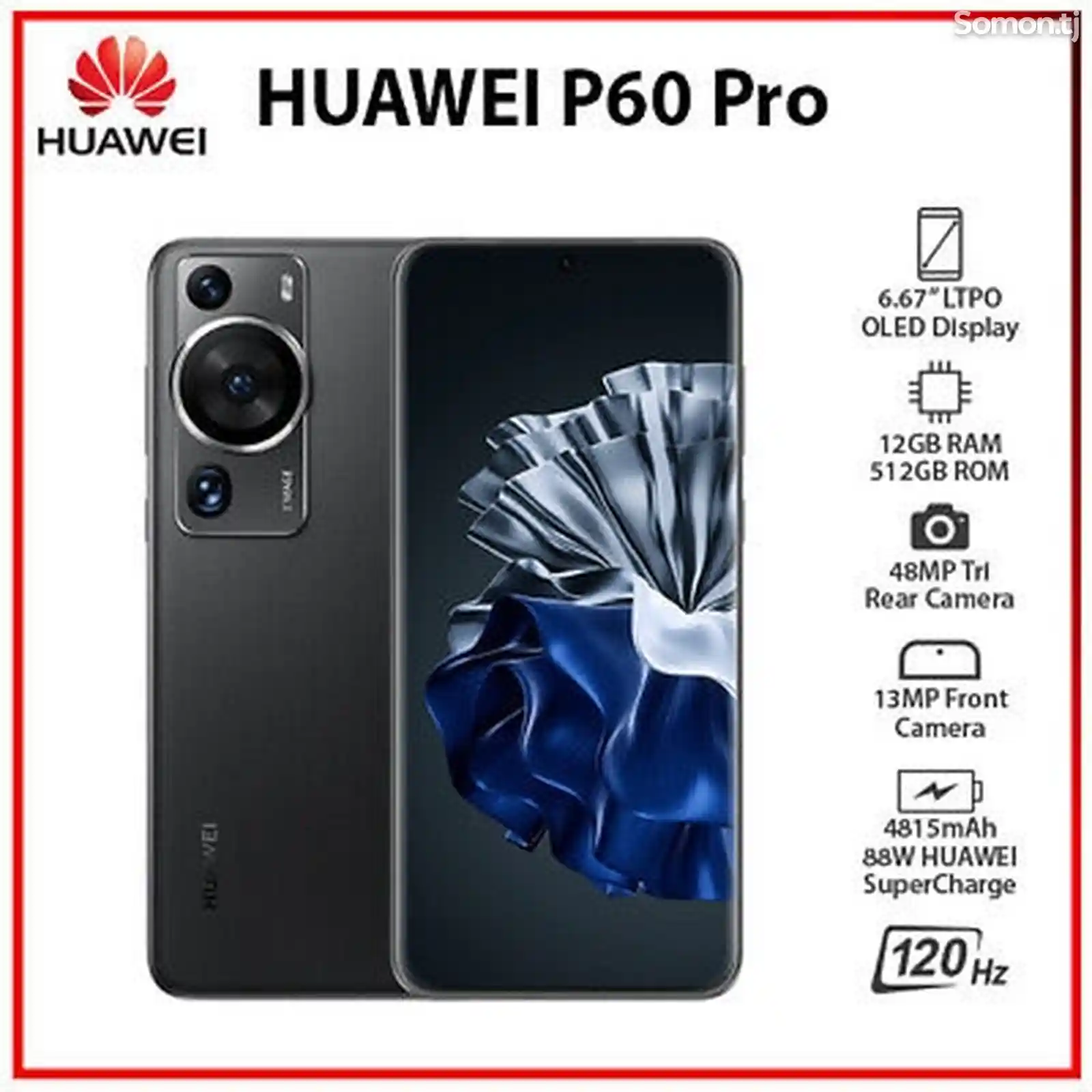 Huawei P 60 Pro 12/512gb Mate Black-2