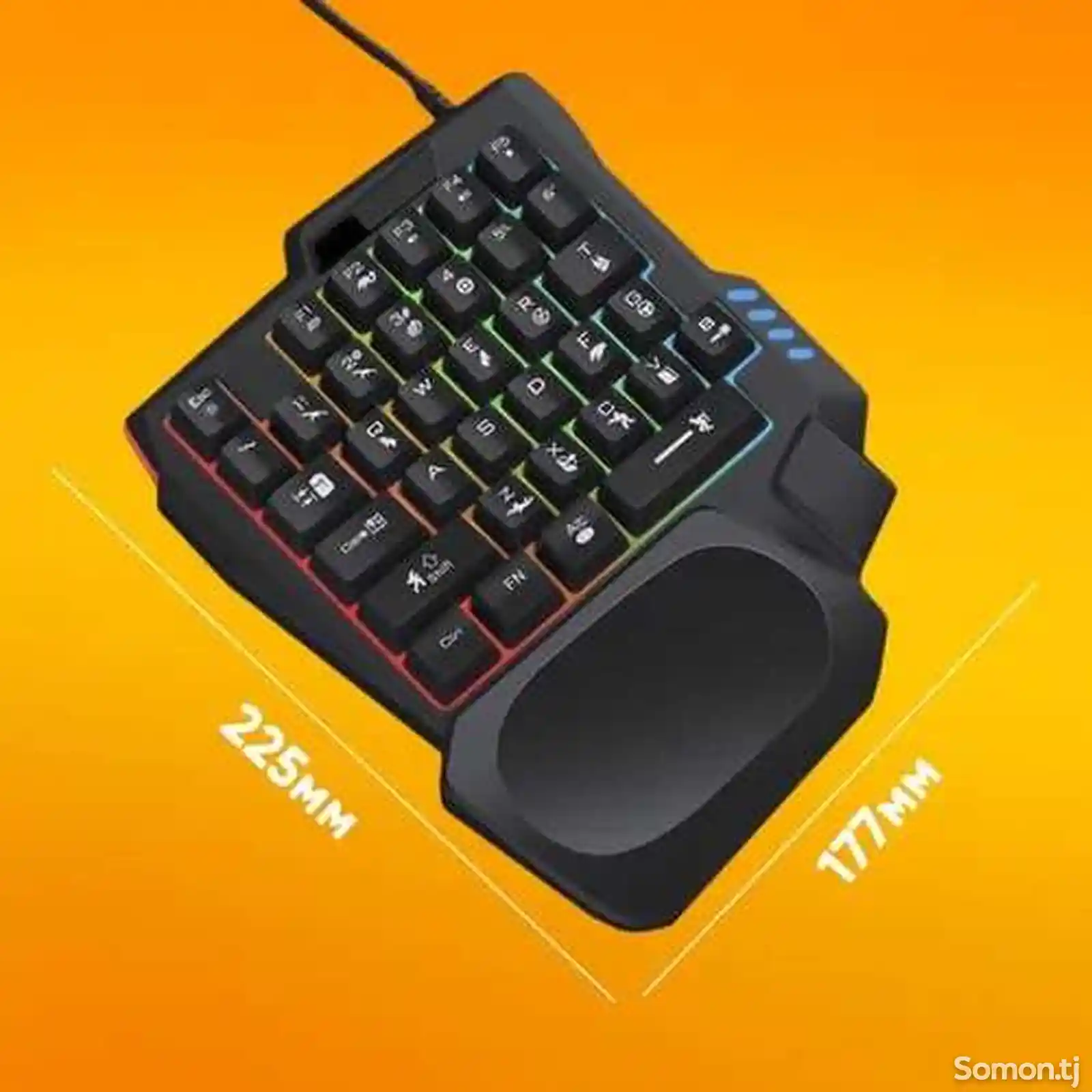 Клавиатура с мышью-7