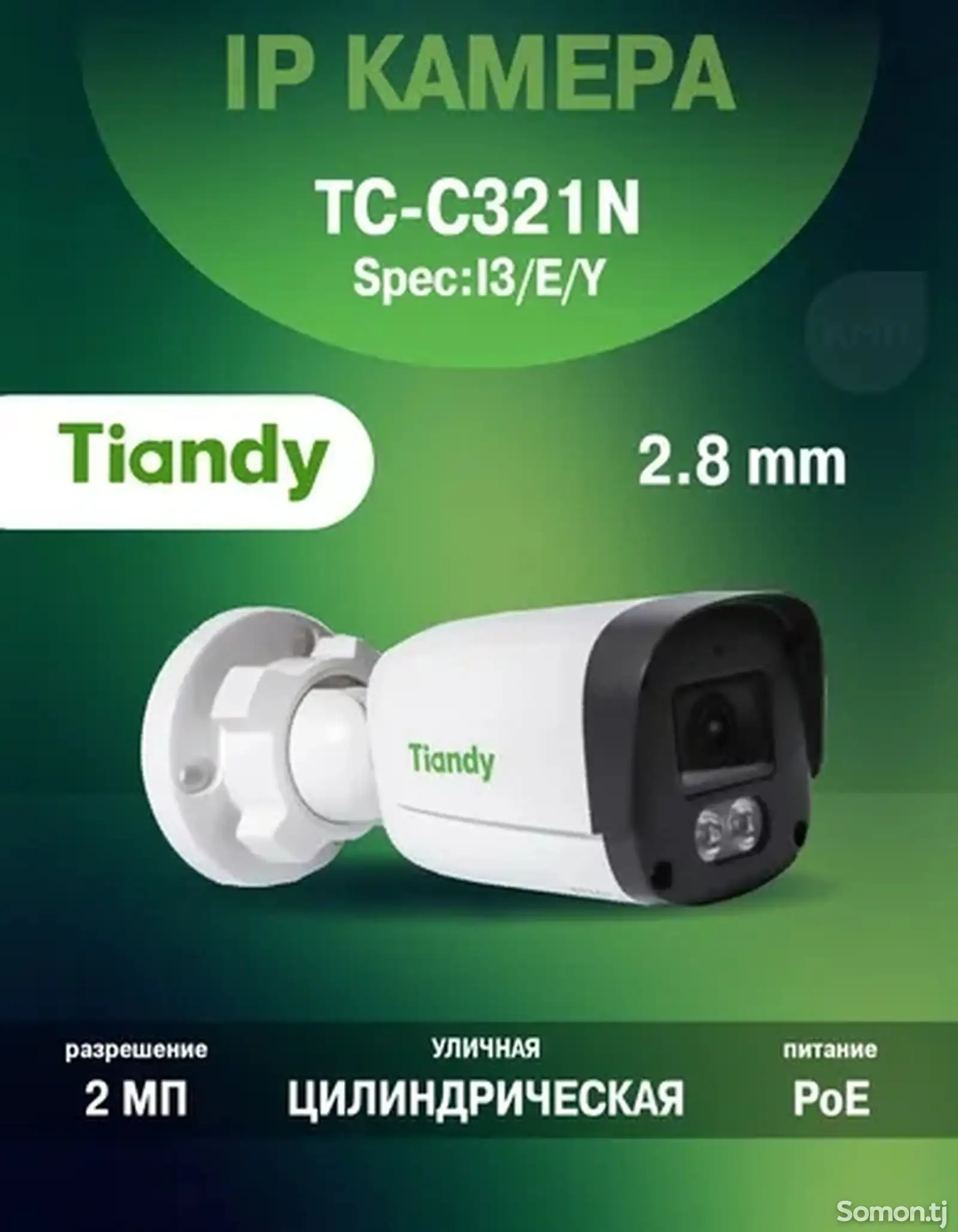 IP камера Tiandy со звукозаписью-1