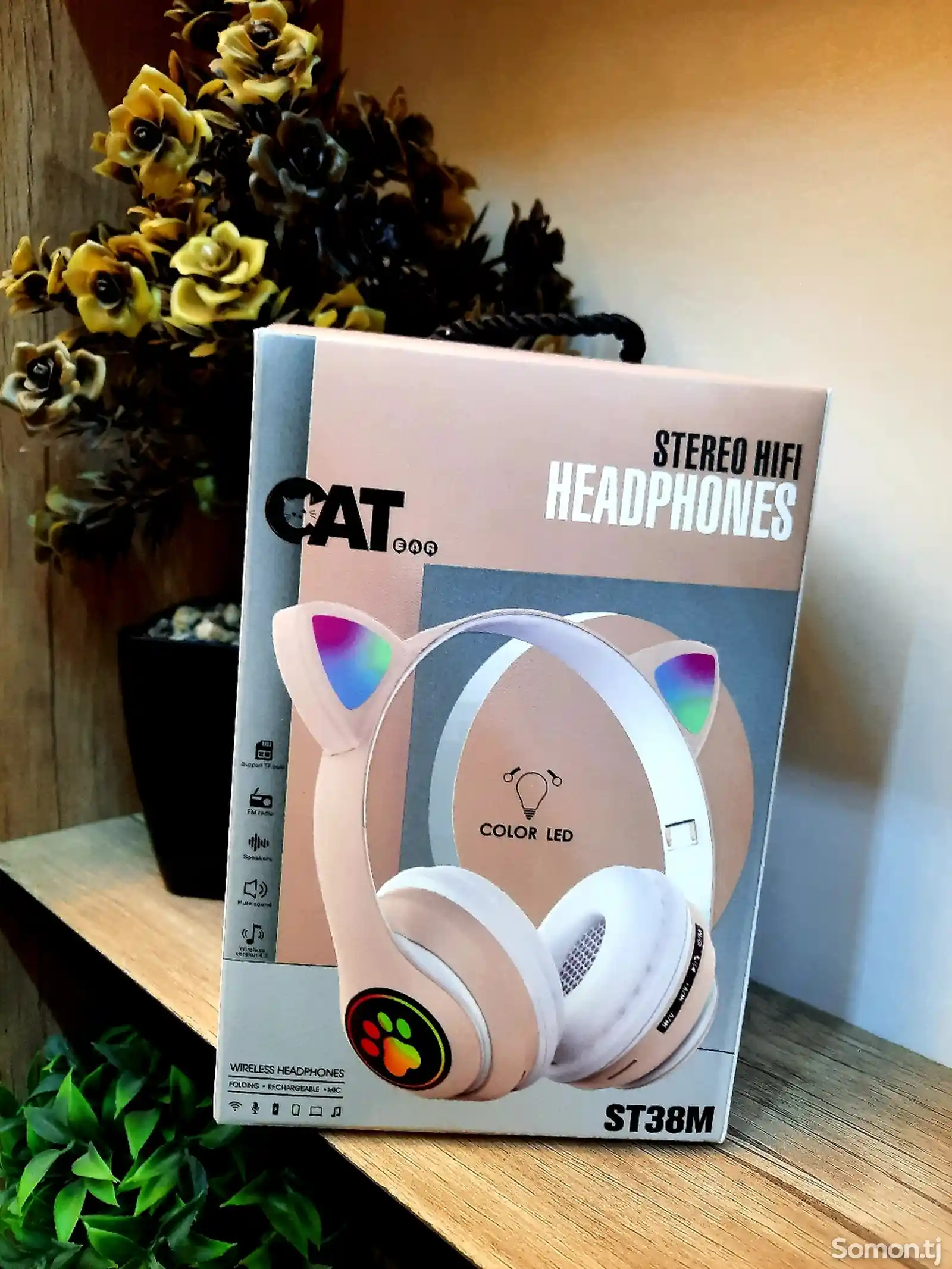 Наушники Cat headphones-1