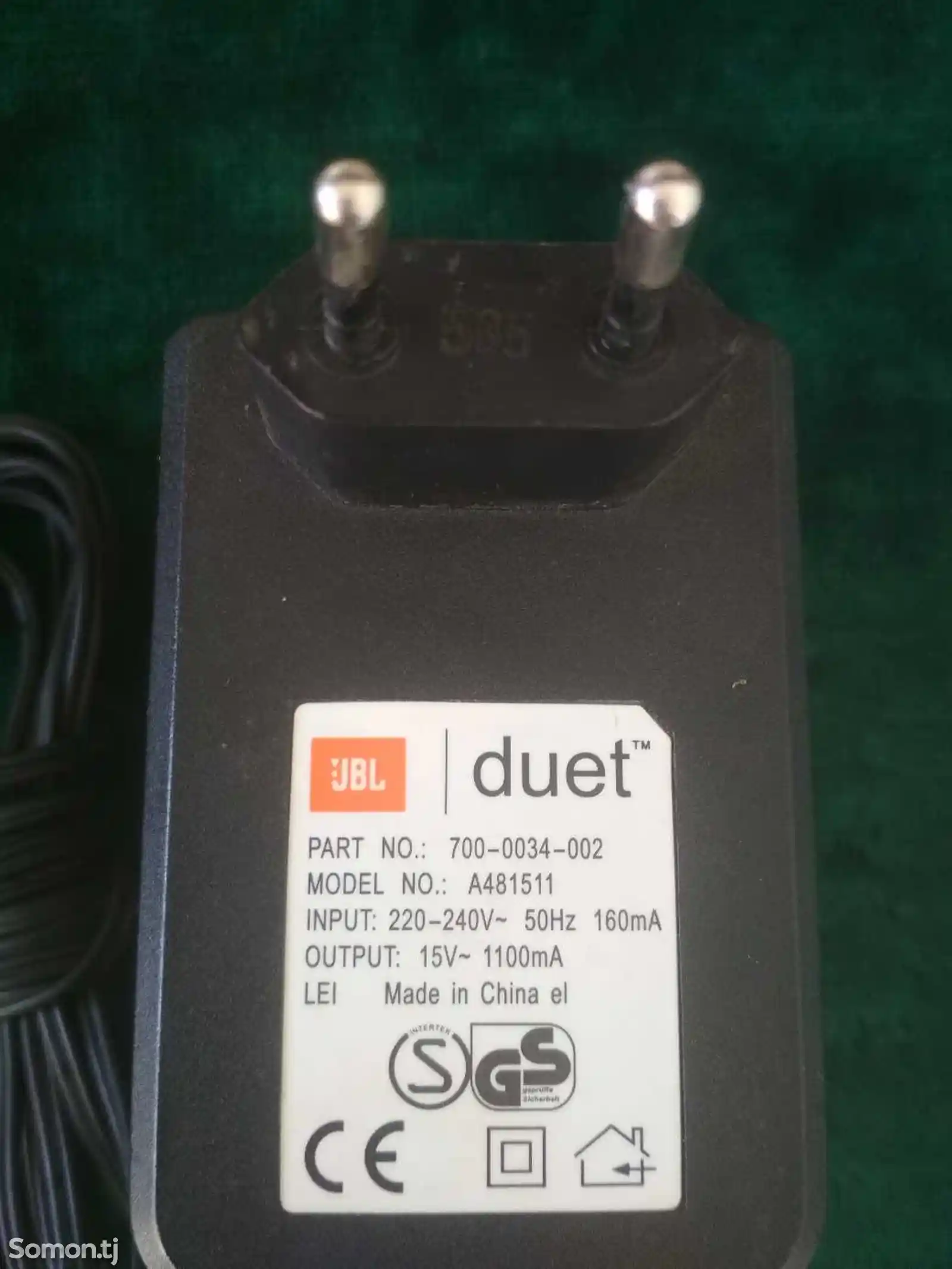 Зарядное устройство шуруповёрта Duet 15v 1100ma-2